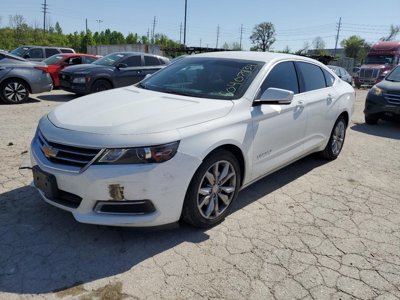 chevrolet impala 2016 2g1105sa7g9153930