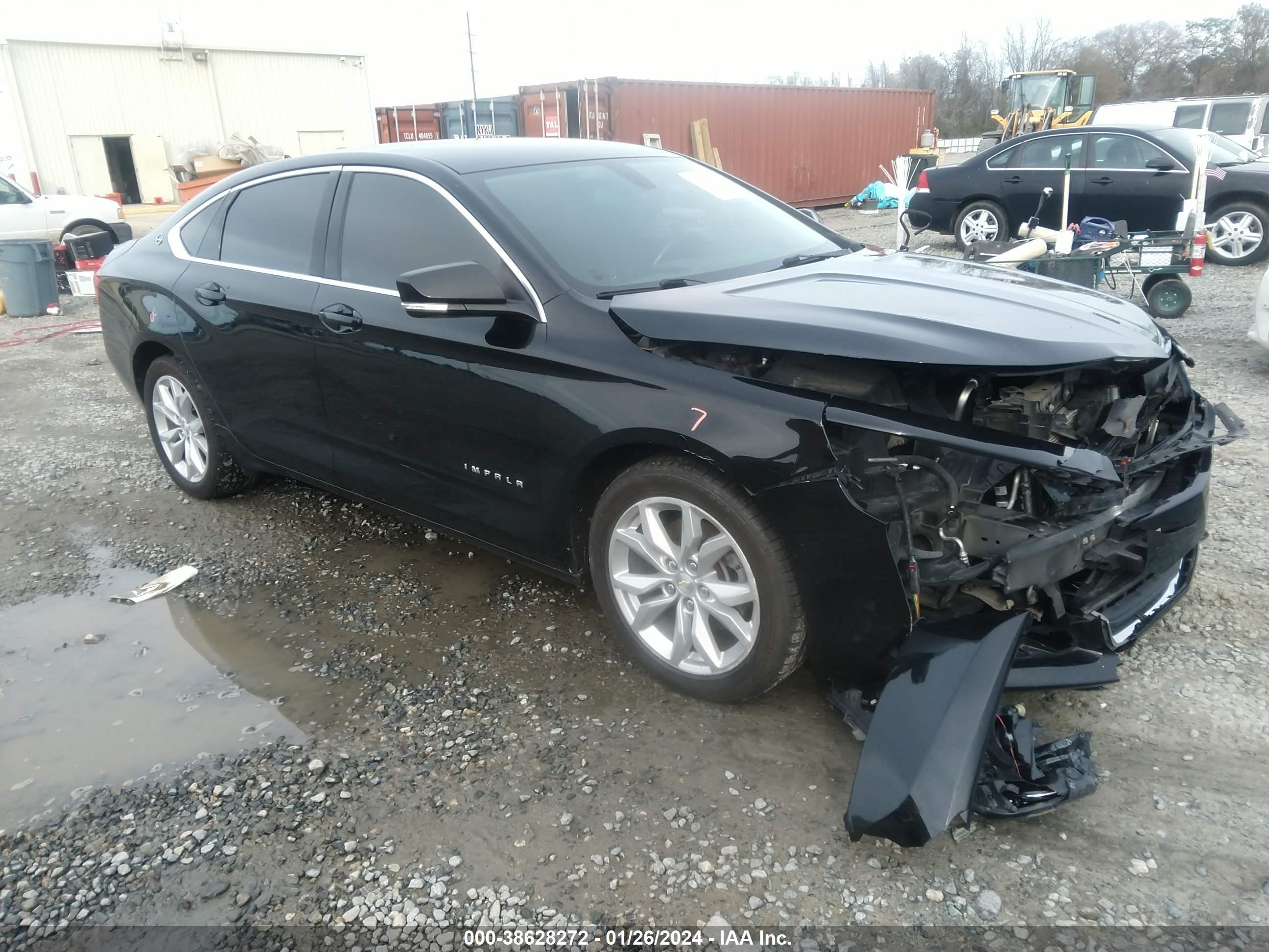 chevrolet impala 2016 2g1105sa7g9207730