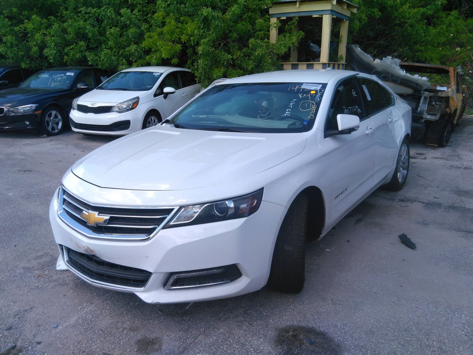 chevrolet impala 4c 2018 2g1105sa7j9149352