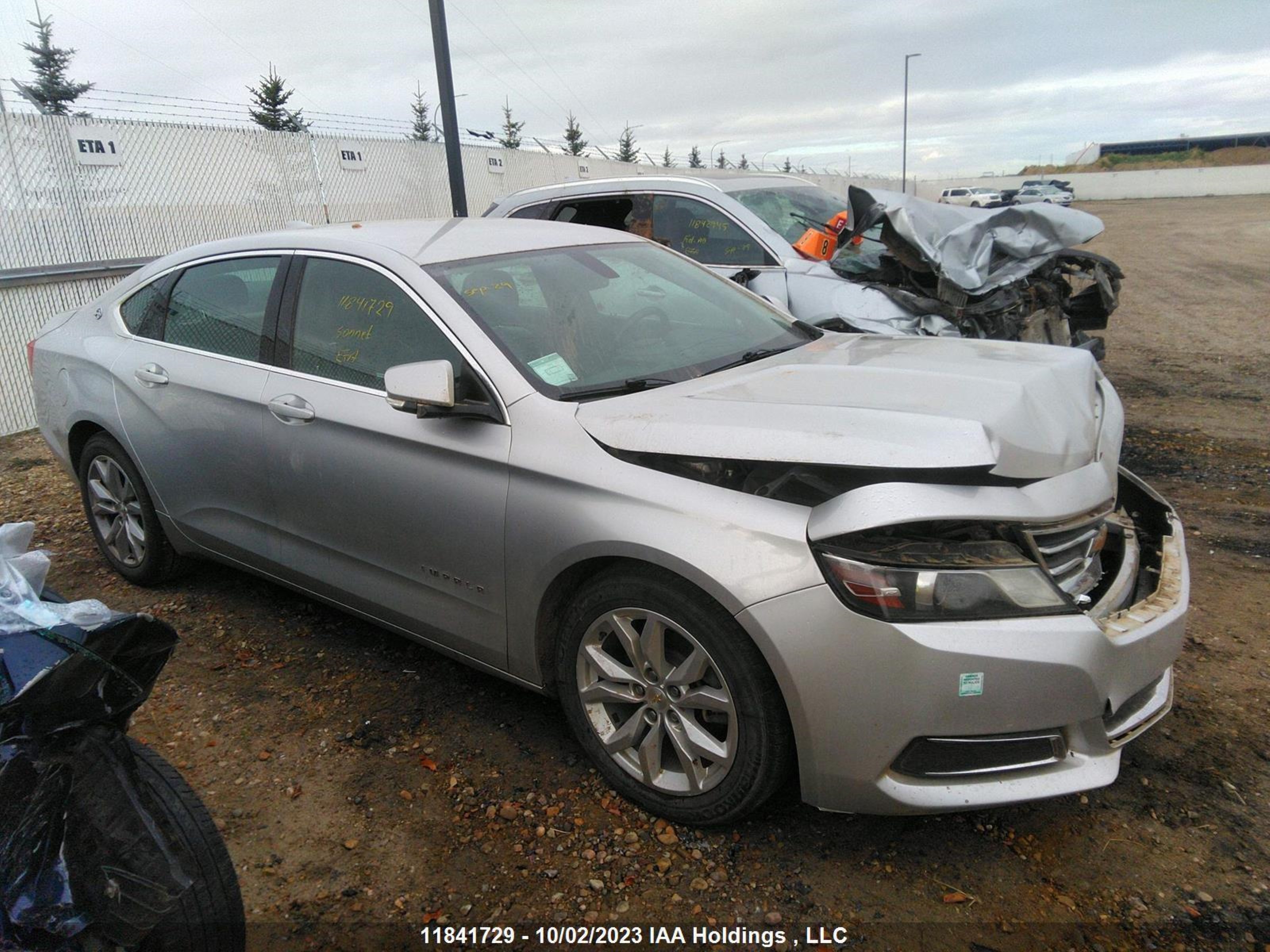 chevrolet impala 2017 2g1105sa9h9184954