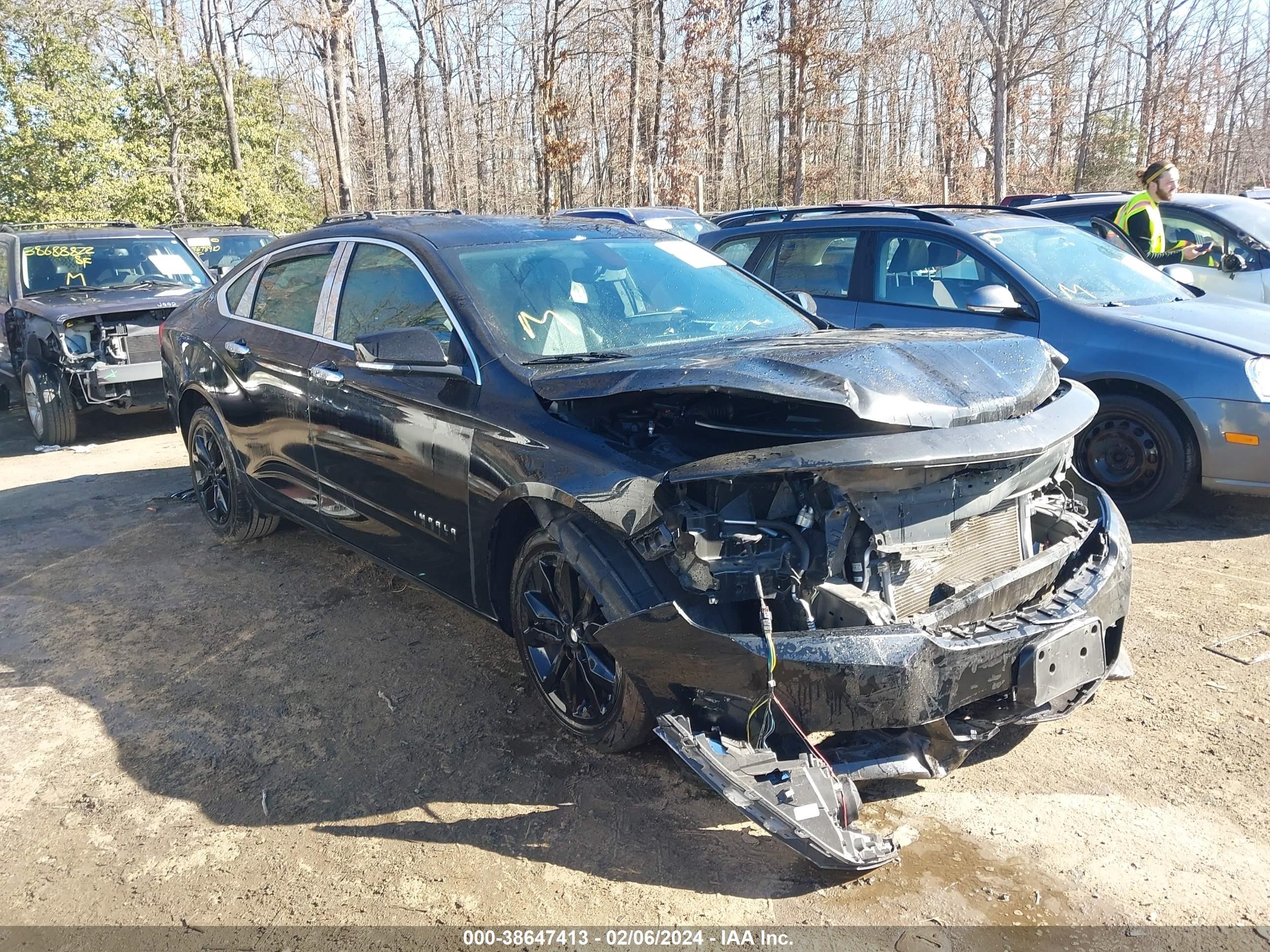 chevrolet impala 2017 2g1105saxh9166964