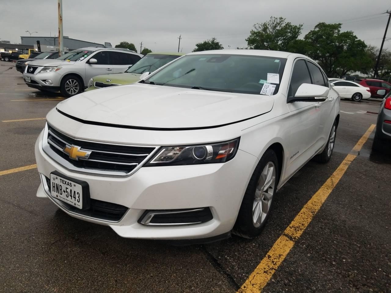 chevrolet impala v6 2016 2g1115s32g9135429