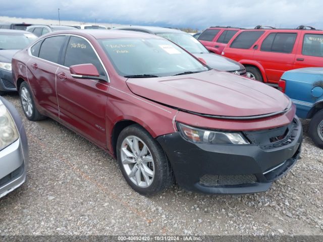 chevrolet impala 2016 2g1115s32g9172187