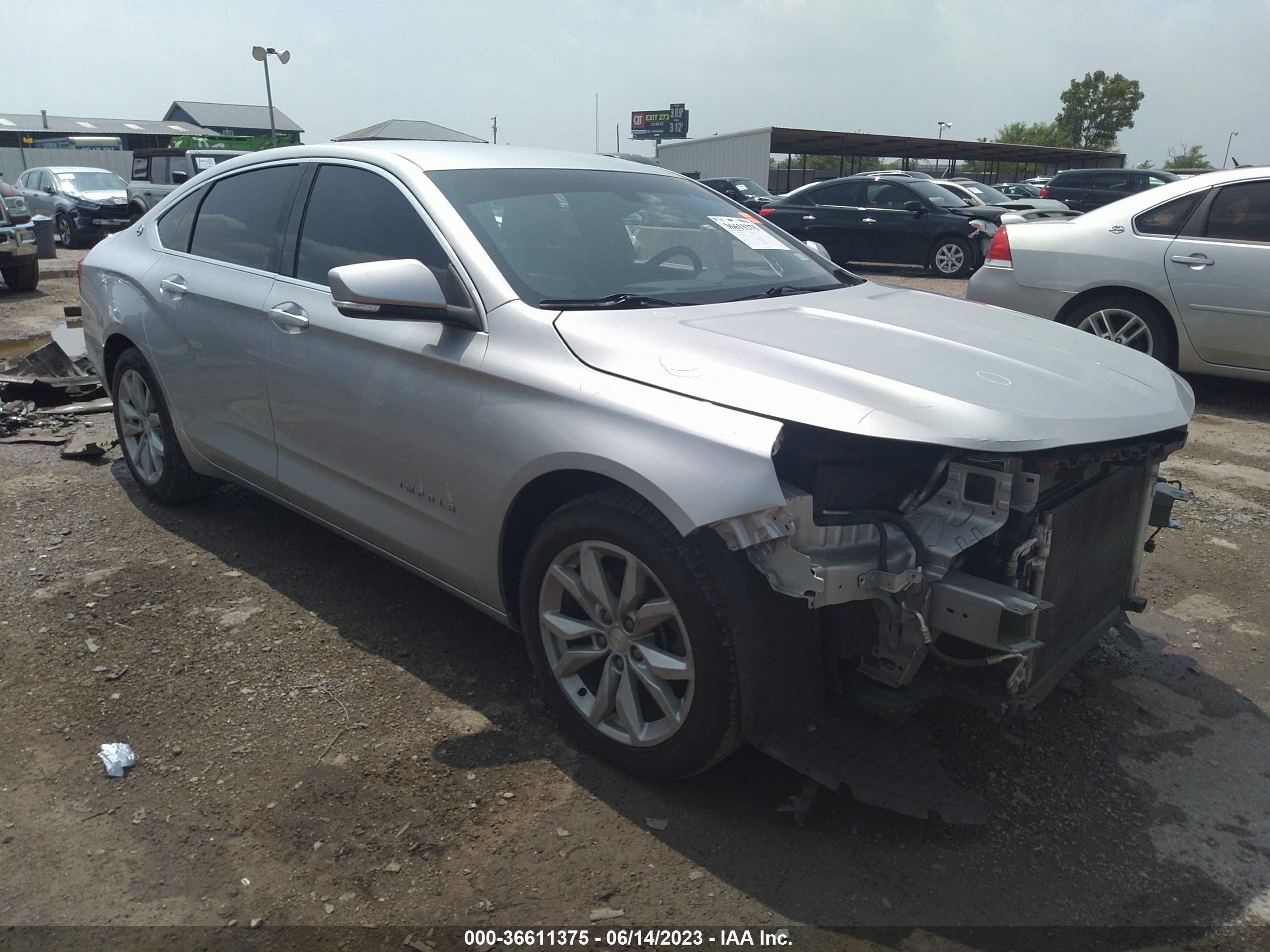 chevrolet impala 2016 2g1115s33g9115075