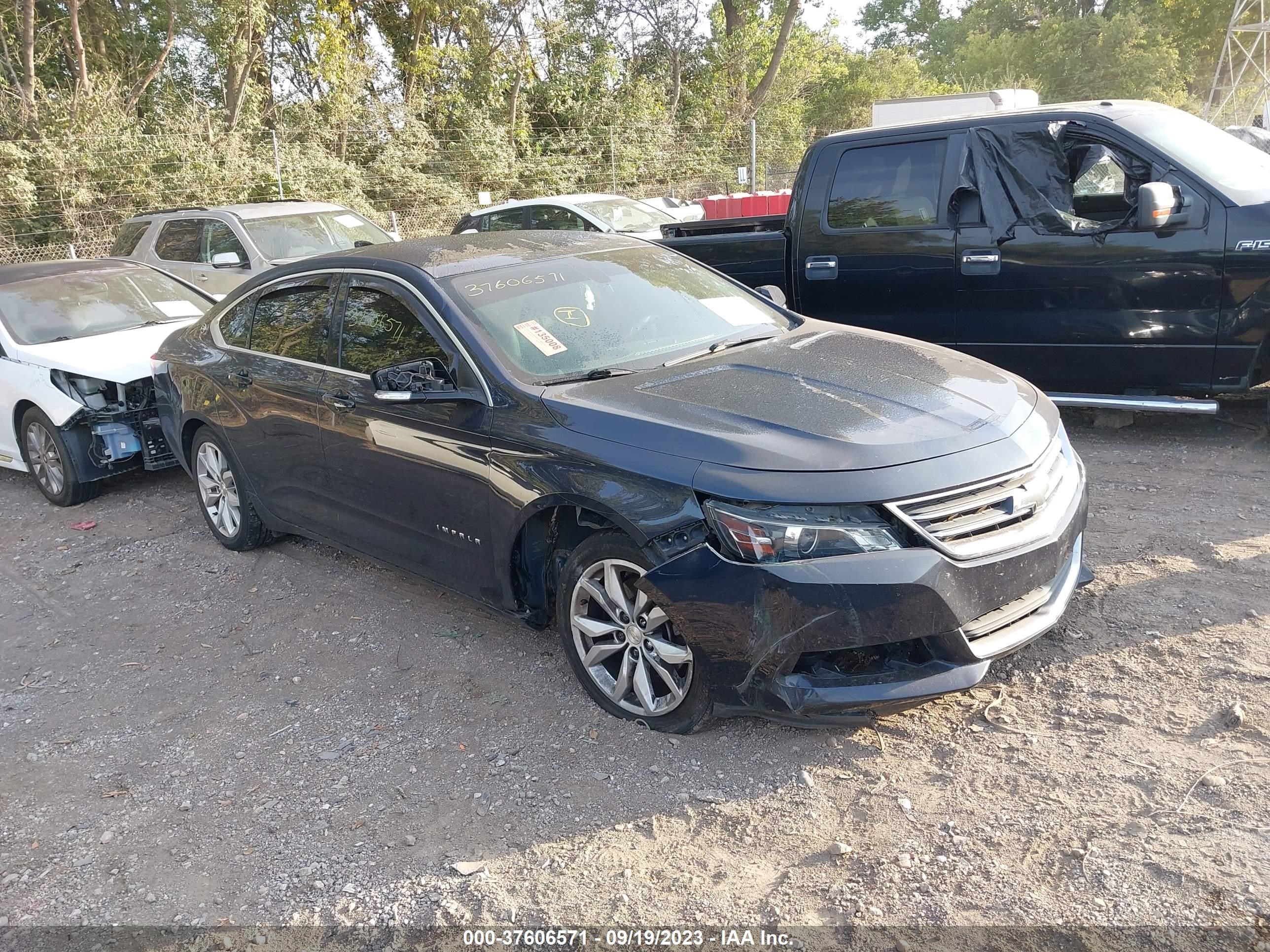 chevrolet impala 2016 2g1115s33g9132457