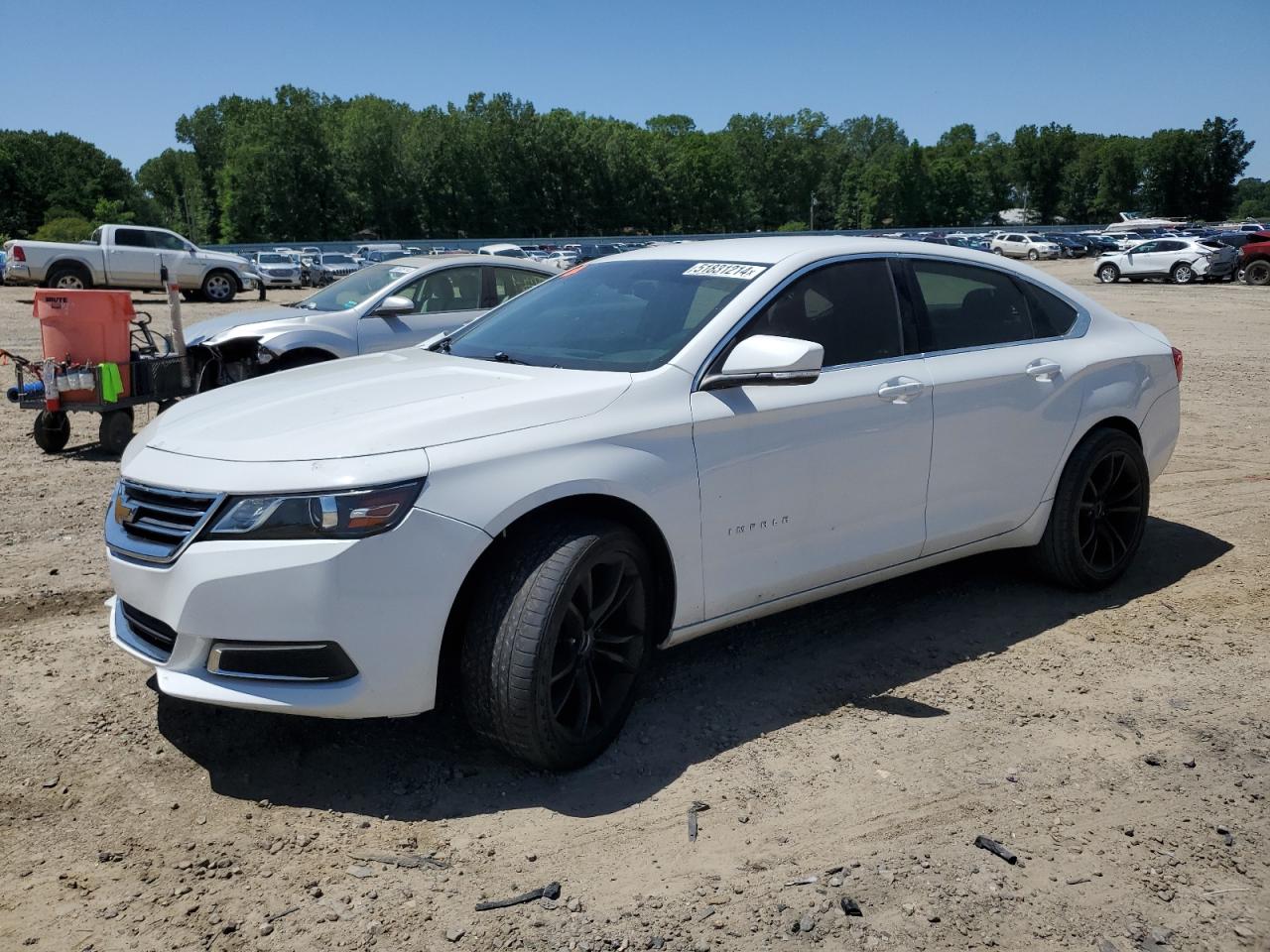 chevrolet impala 2016 2g1115s37g9134003