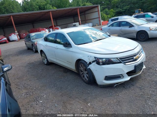 chevrolet impala 2016 2g1115s37g9172279