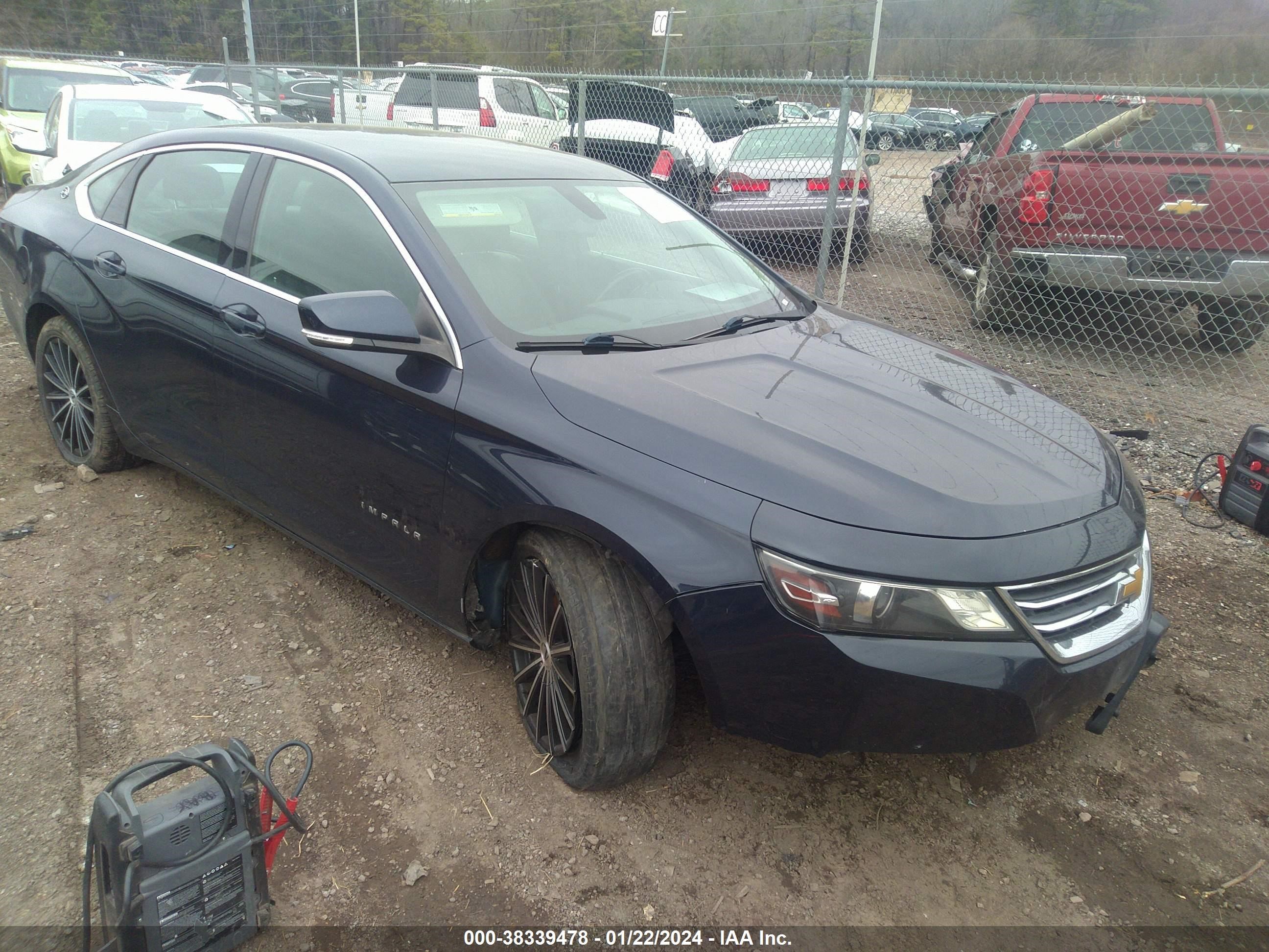 chevrolet impala 2016 2g1115s3xg9159896