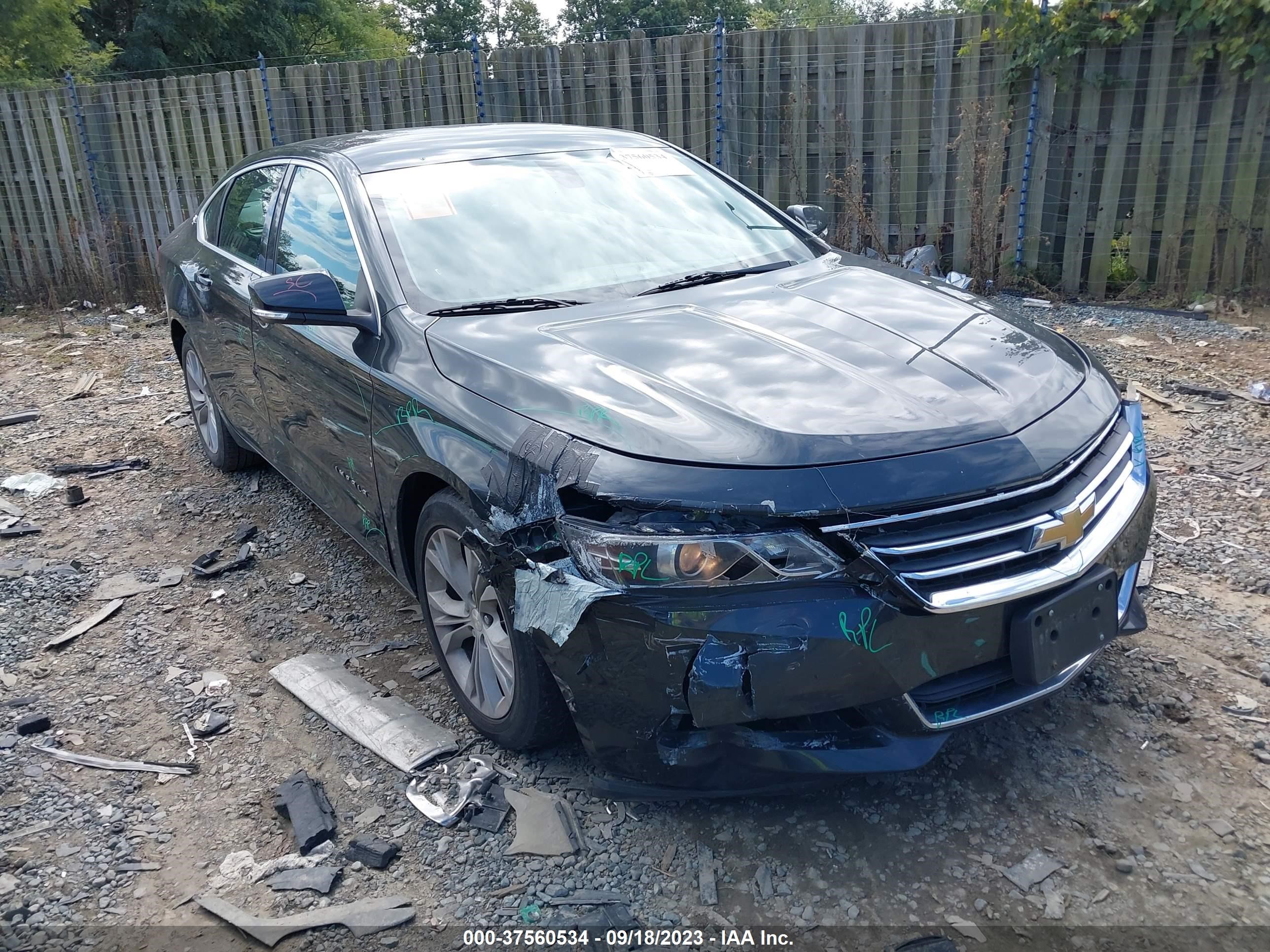 chevrolet impala 2015 2g1115sl0f9185079