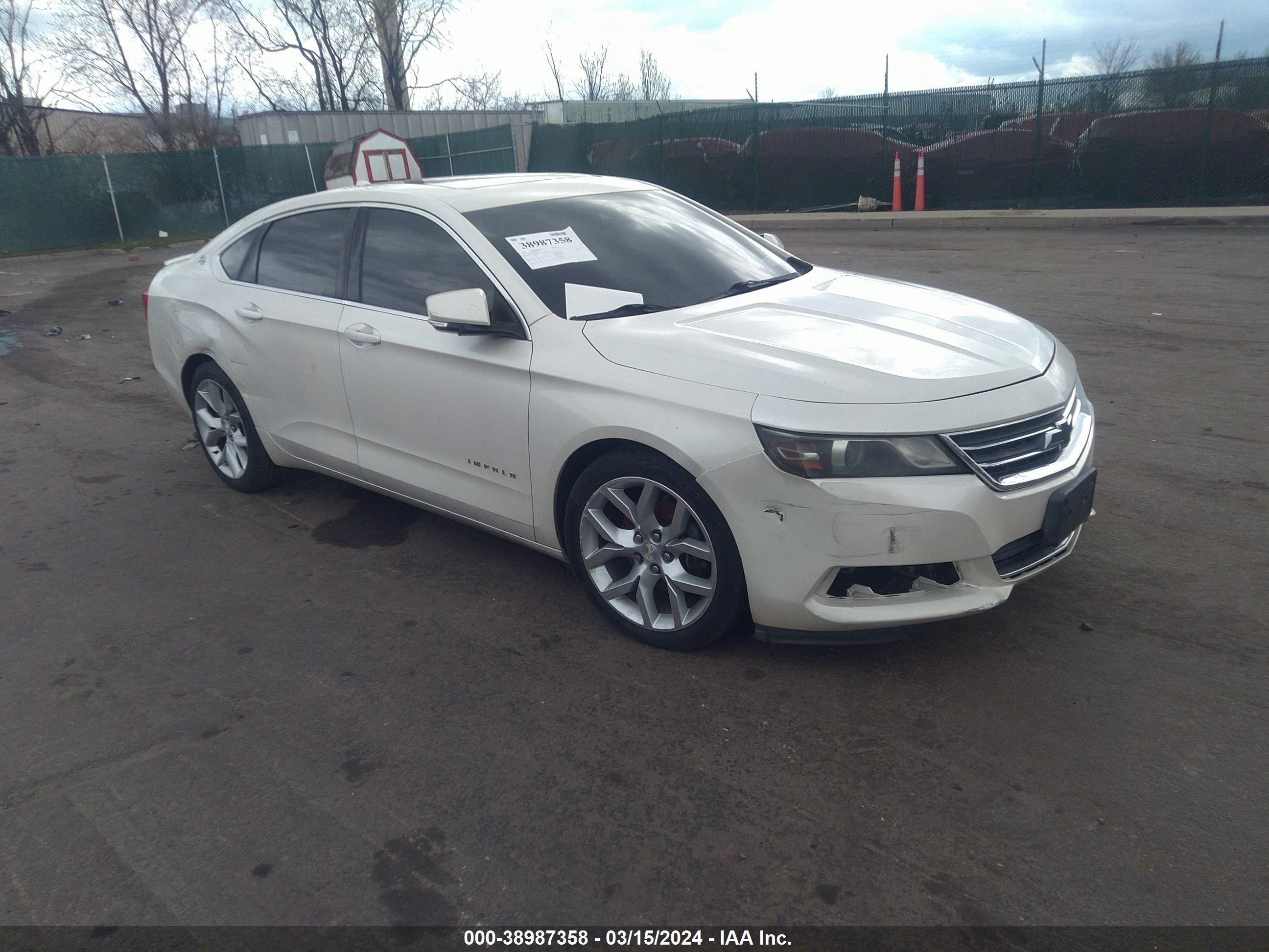 chevrolet impala 2014 2g1115sl6e9153543