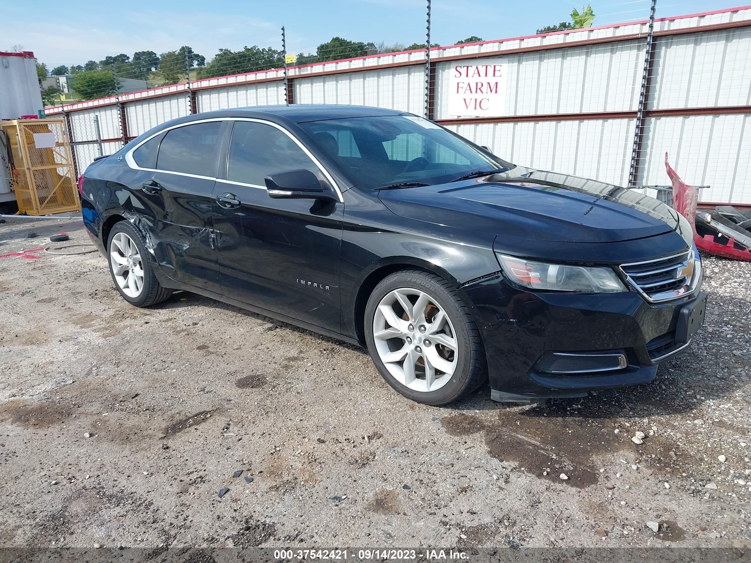 chevrolet impala 2014 2g1125s30e9102360