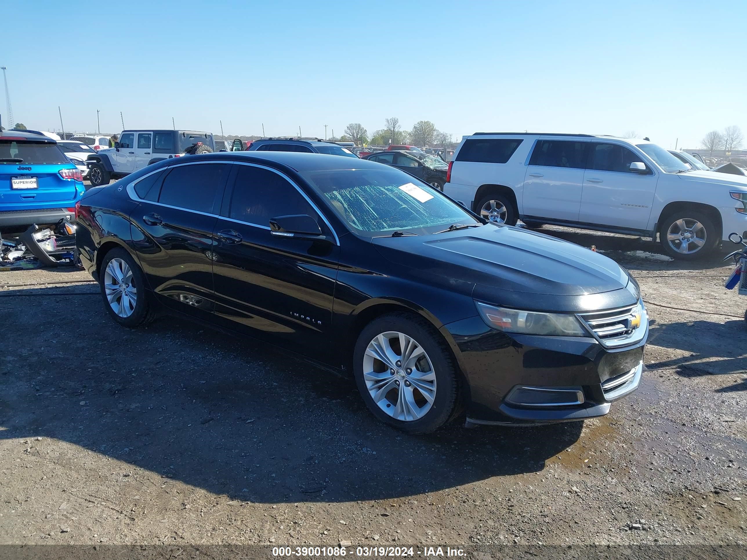 chevrolet impala 2014 2g1125s31e9210261