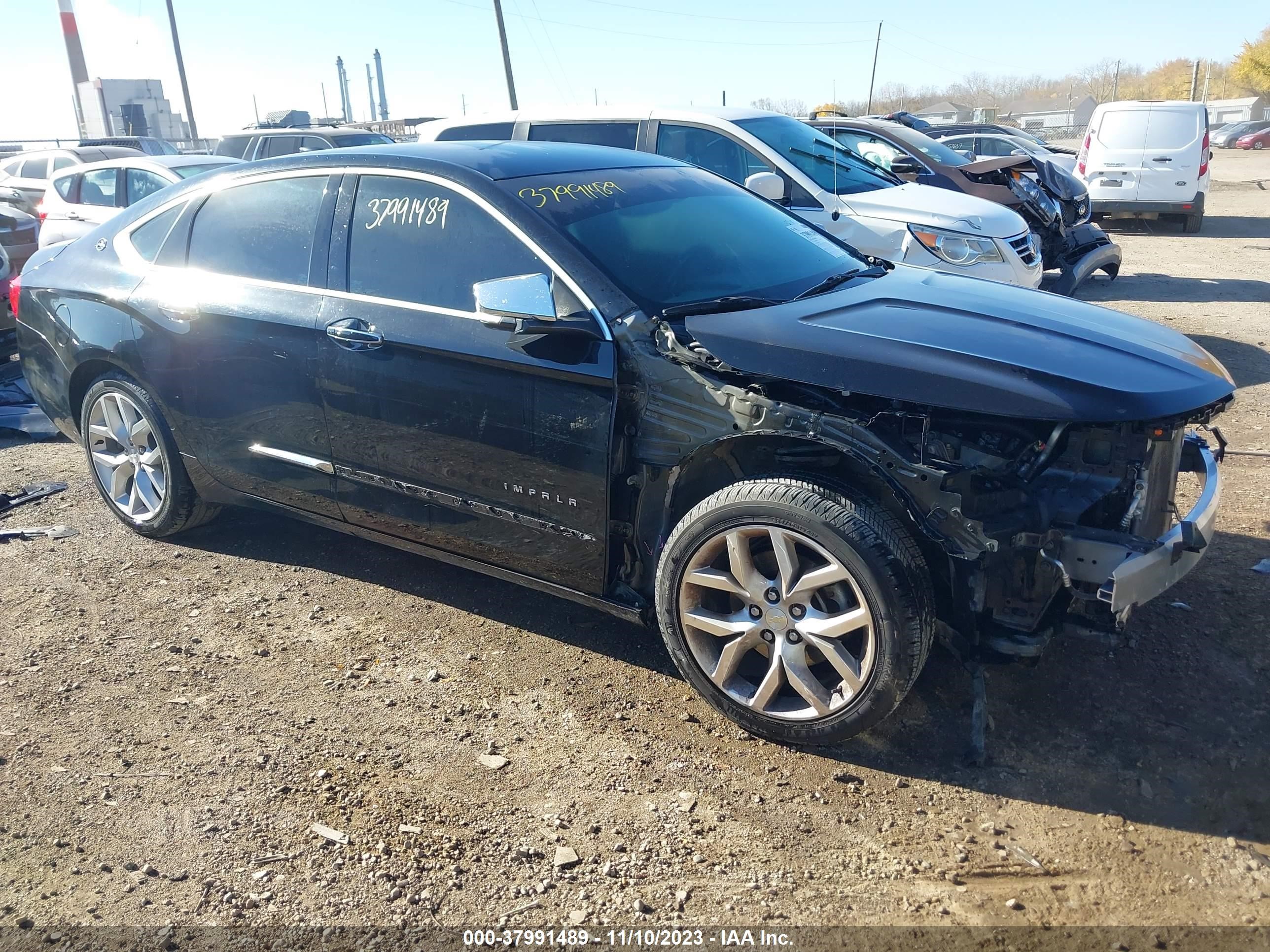 chevrolet impala 2018 2g1125s31j9152453