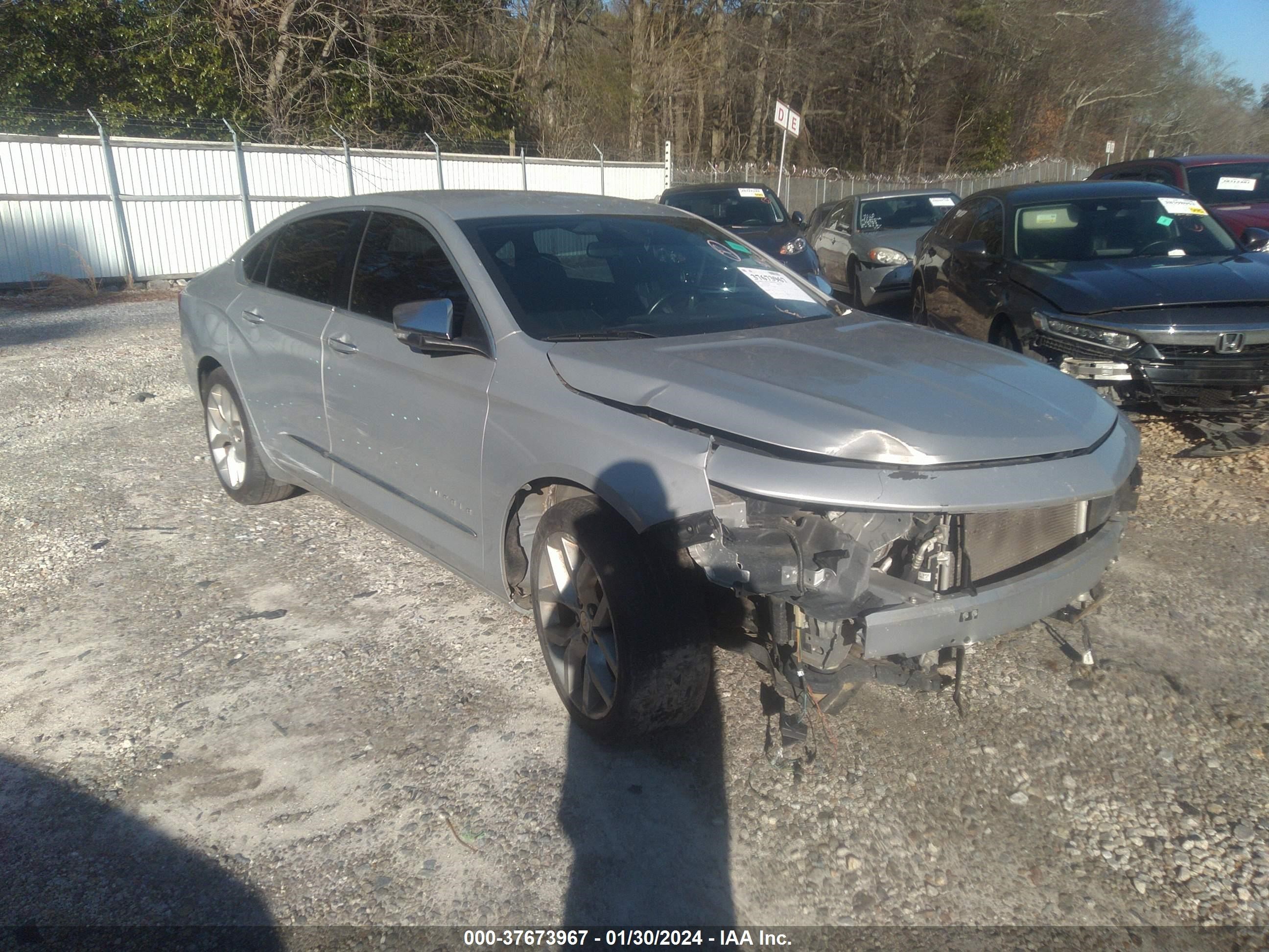 chevrolet impala 2018 2g1125s33j9123309