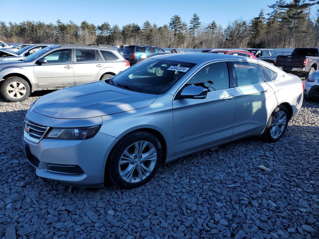 chevrolet impala 2014 2g1125s34e9217673