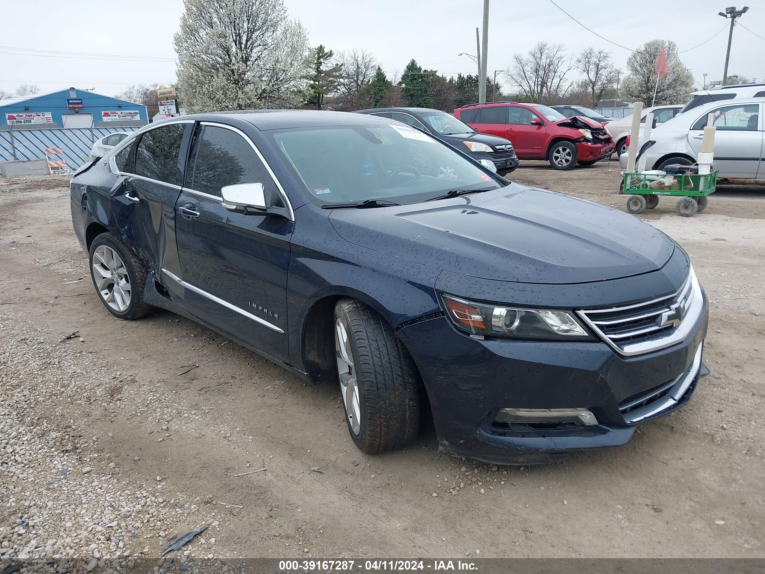 chevrolet impala 2018 2g1125s34j9147568