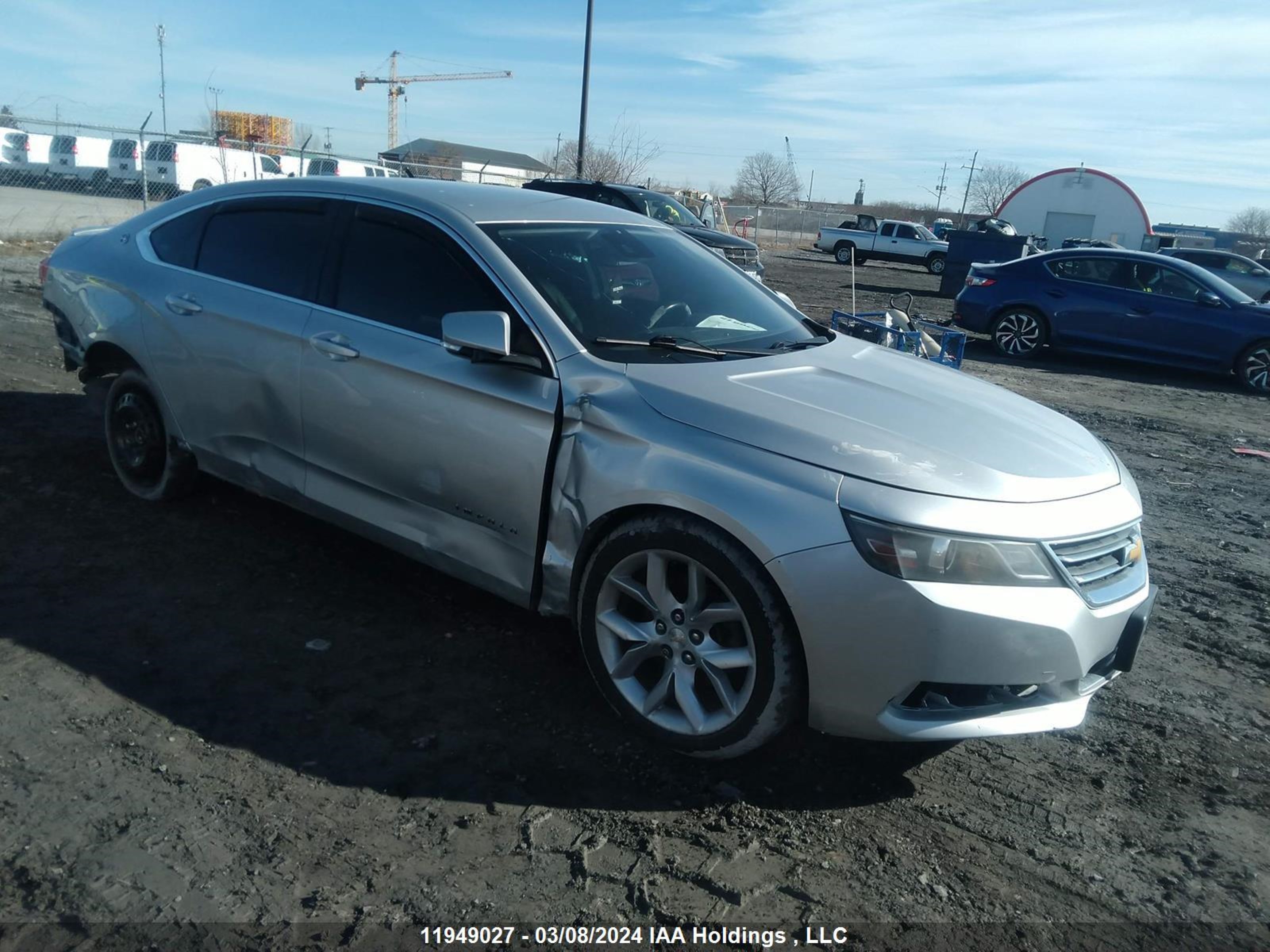 chevrolet impala 2014 2g1125s36e9230604