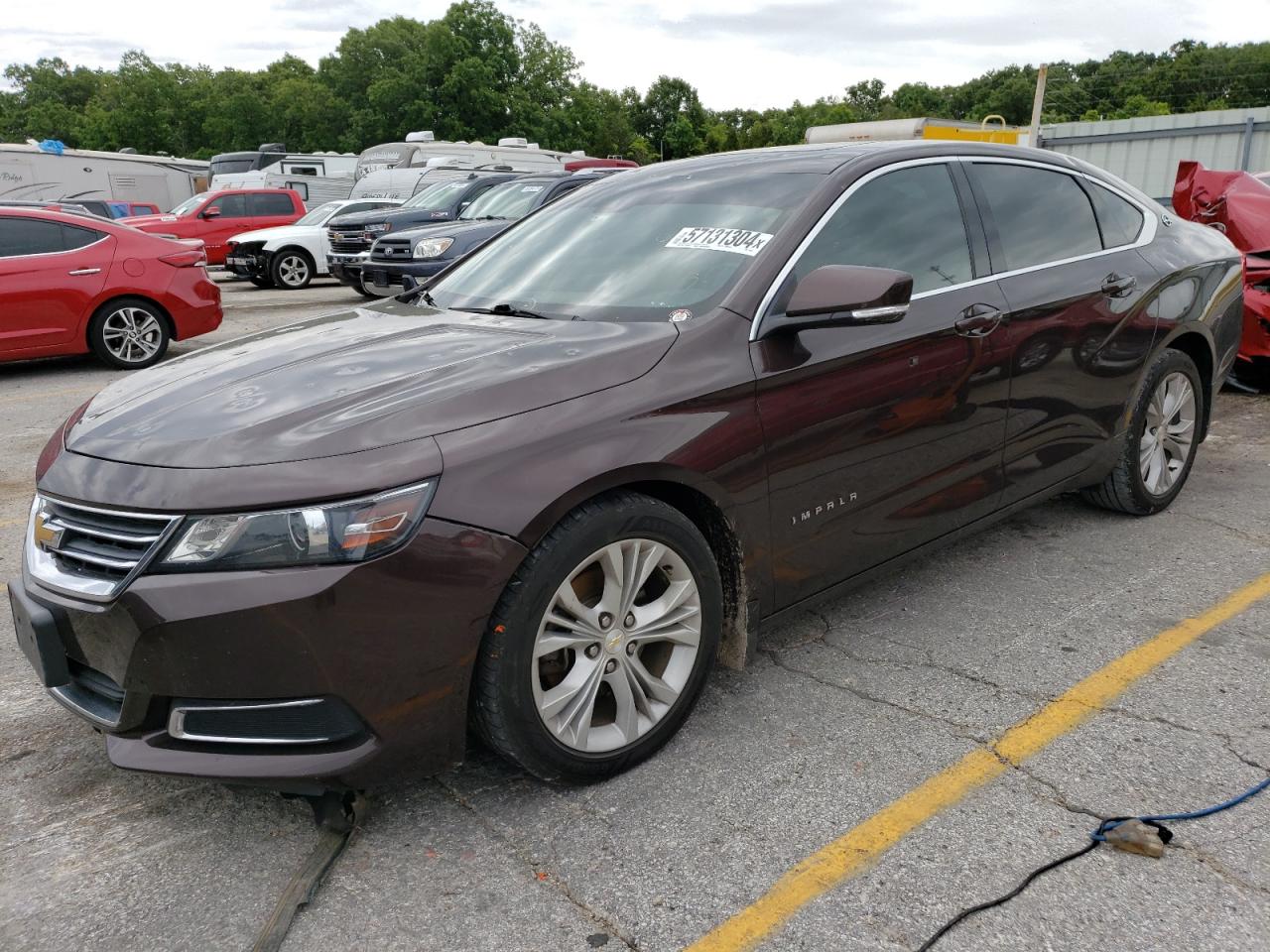 chevrolet impala 2015 2g1125s37f9170382