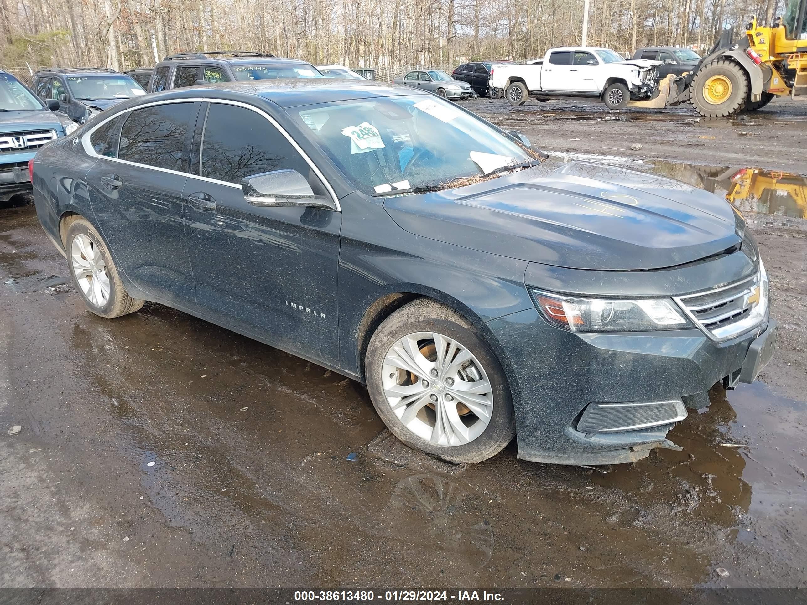 chevrolet impala 2015 2g1125s37f9215045