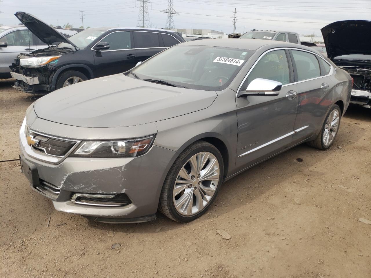 chevrolet impala 2018 2g1125s38j9176331