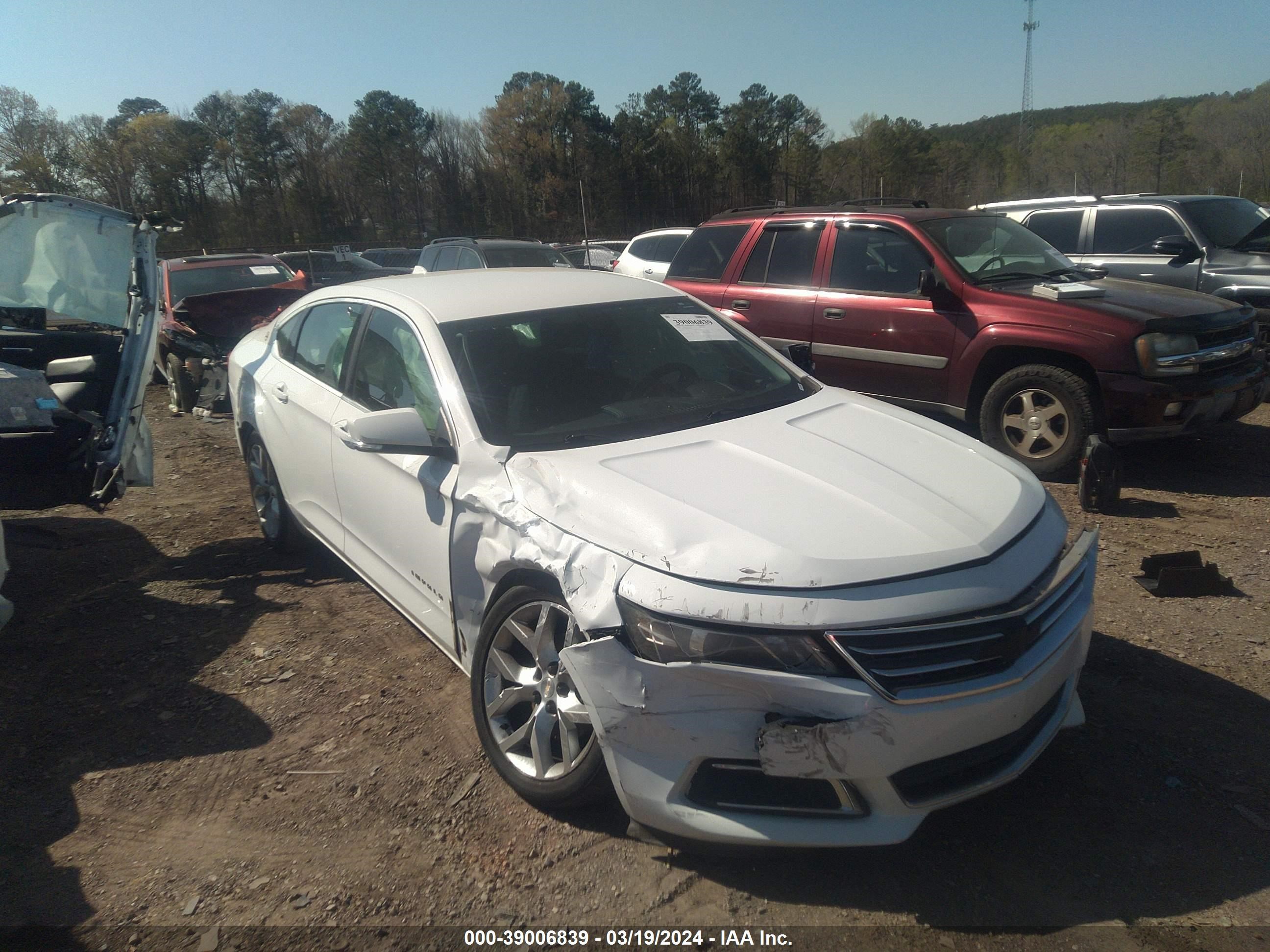 chevrolet impala 2014 2g1125s3xe9315770