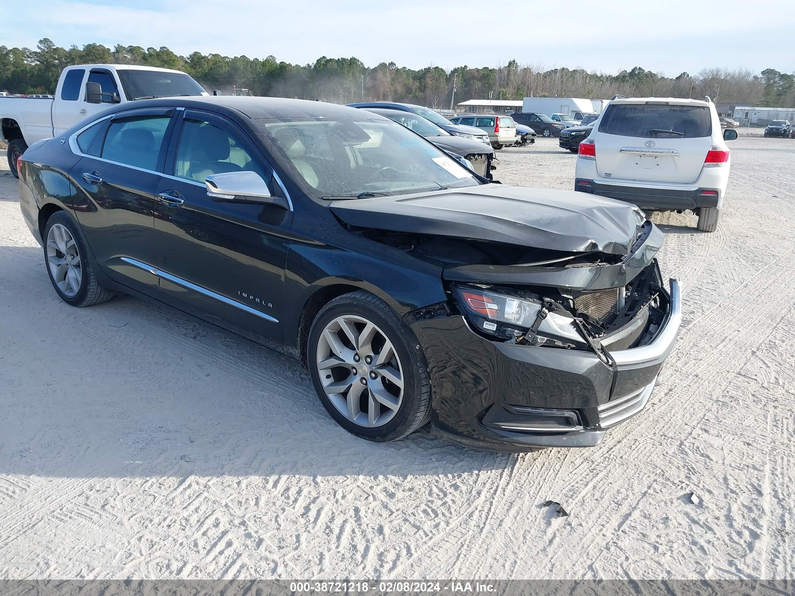 chevrolet impala 2016 2g1145s34g9151977