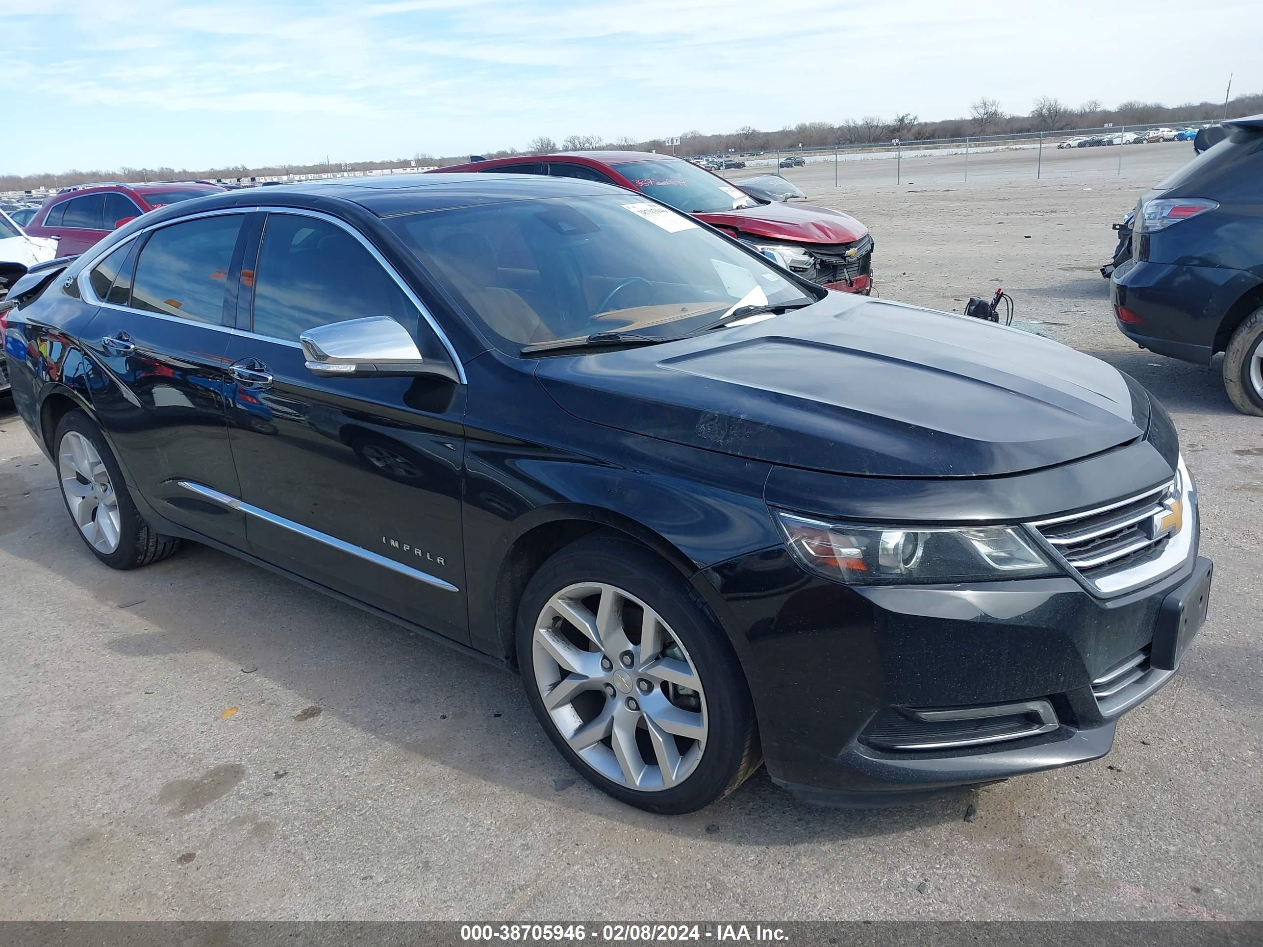 chevrolet impala 2016 2g1145s35g9205724