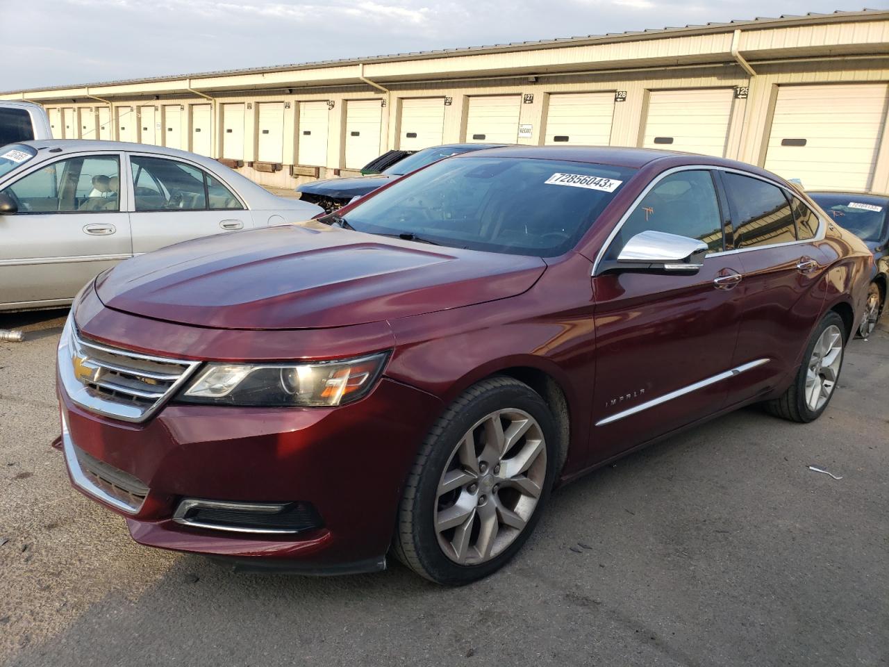 chevrolet impala 2016 2g1145s36g9183636