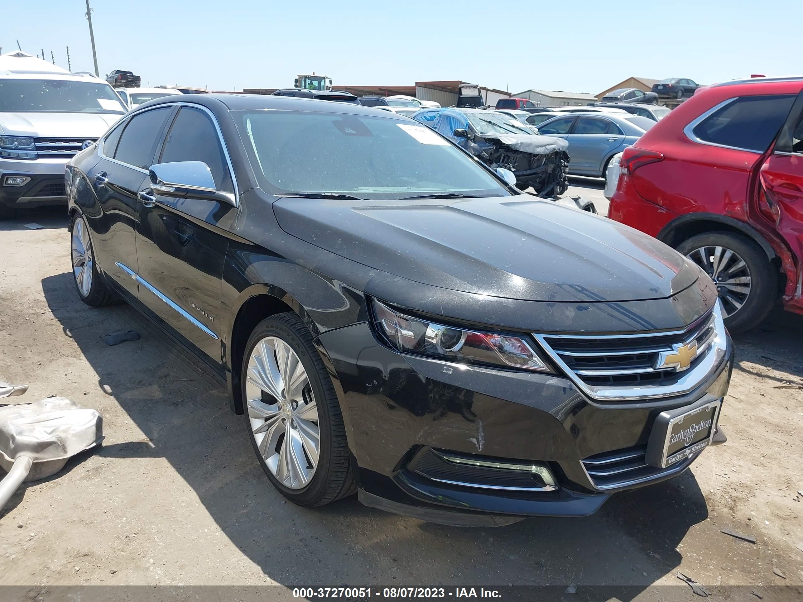 chevrolet impala 2016 2g1145s36g9208079