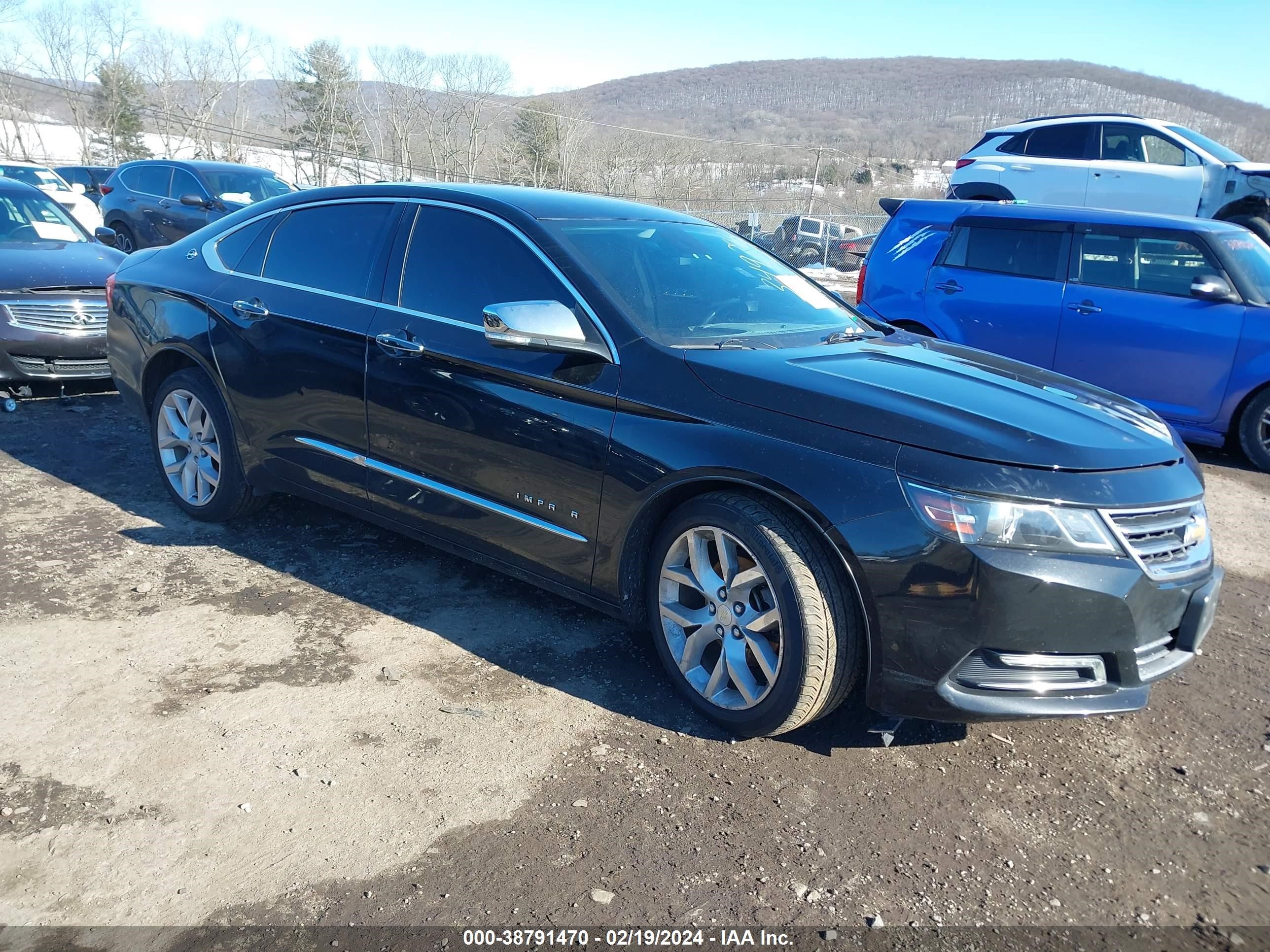 chevrolet impala 2017 2g1145s38h9114416