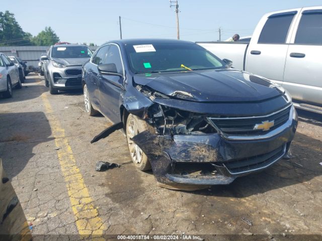 chevrolet impala 2017 2g11x5s3xh9145500