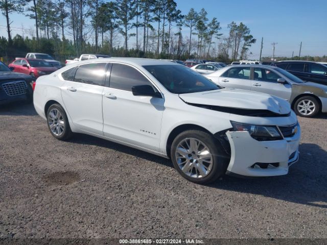 chevrolet impala 2016 2g11x5sa6g9170827