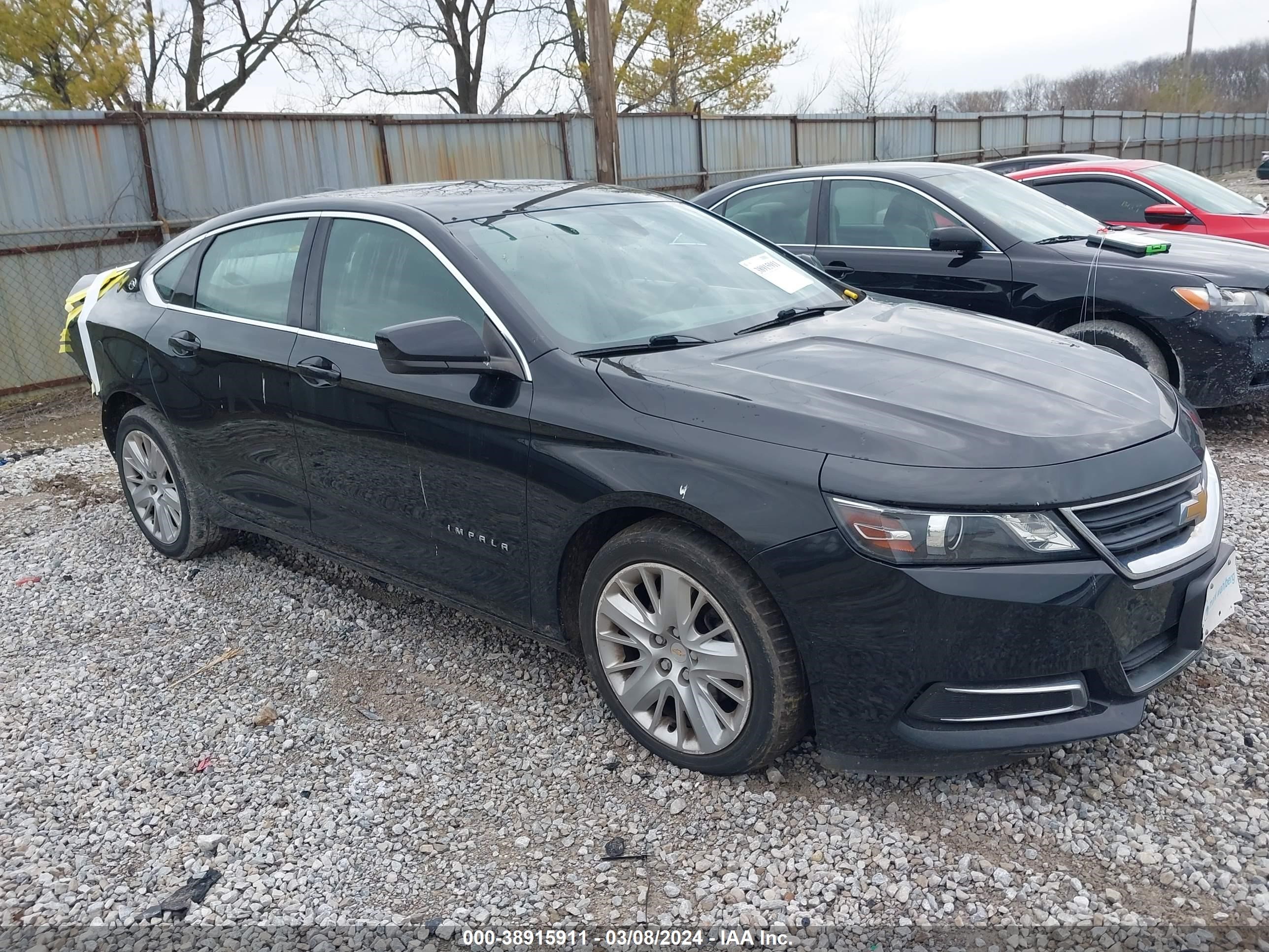 chevrolet impala 2015 2g11x5sl1f9176082