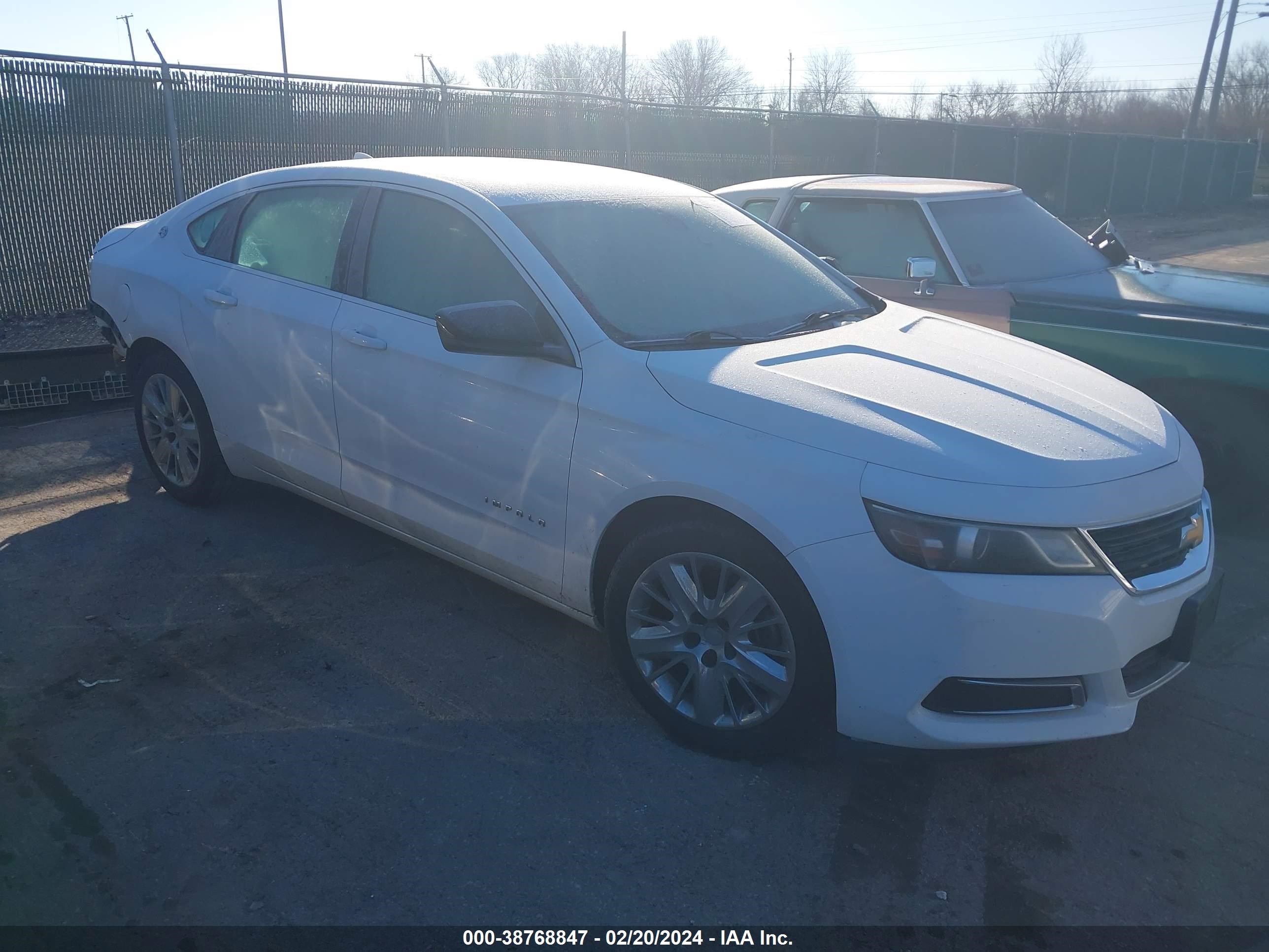 chevrolet impala 2014 2g11x5sl7e9231486