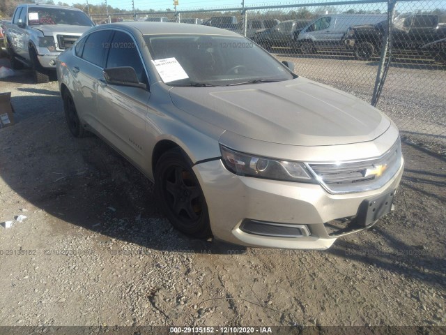 chevrolet impala 2015 2g11x5sl7f9265638