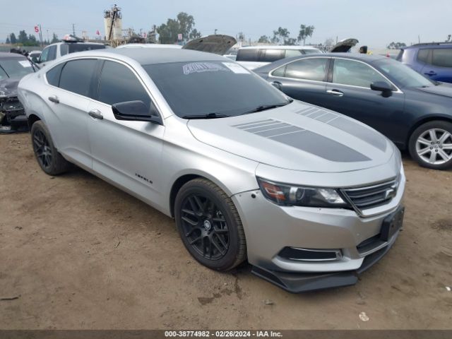 chevrolet impala 2018 2g11z5saxj9114276