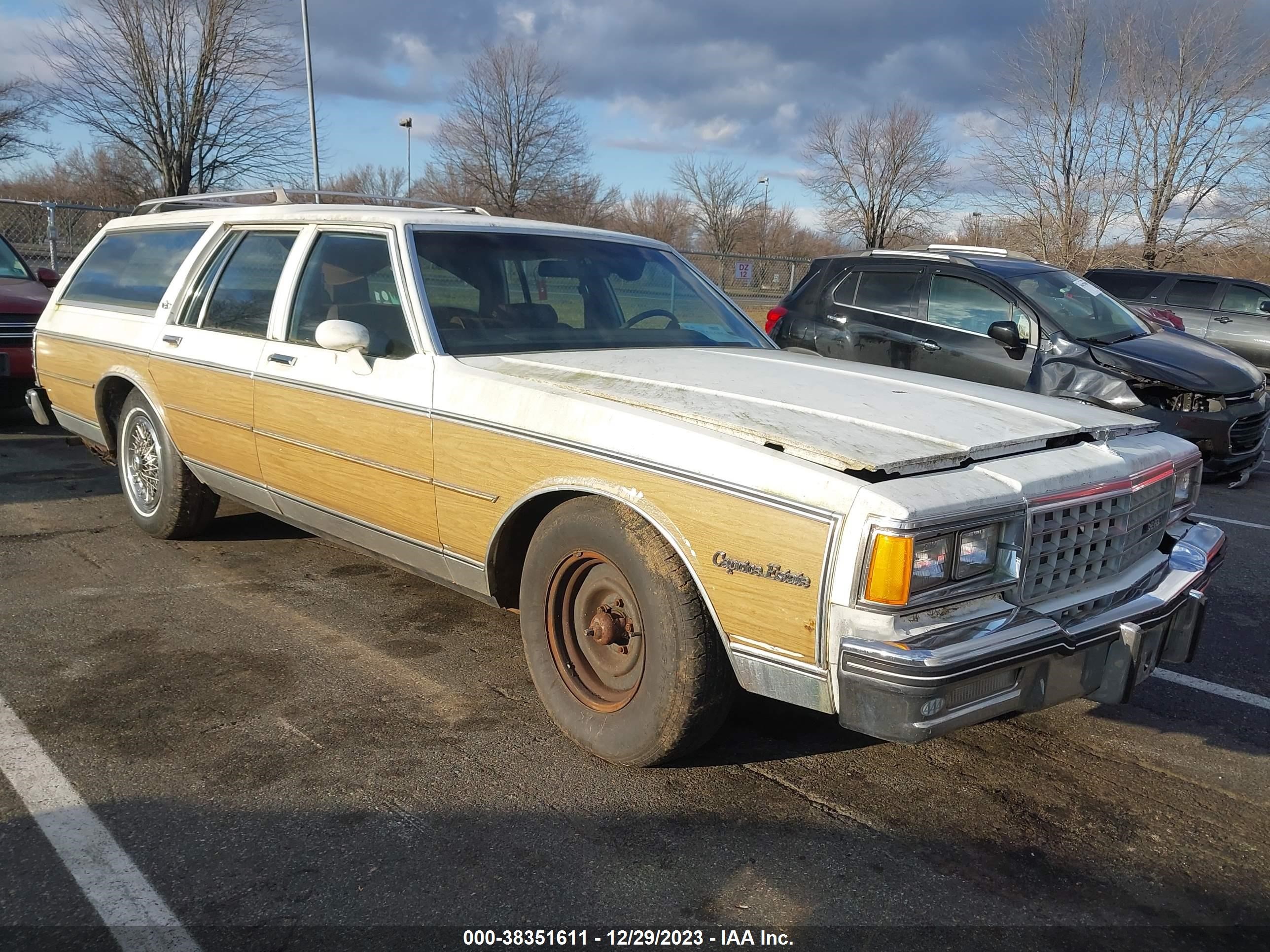 chevrolet caprice 1984 2g1an35h5e9168485