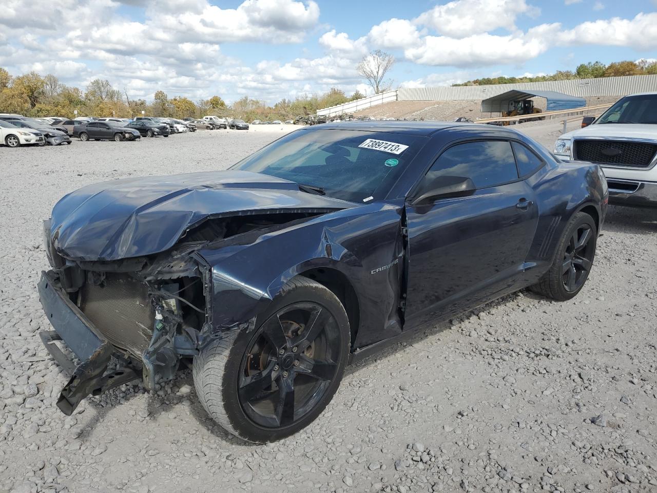 chevrolet camaro 2013 2g1fa1e3xd9245683