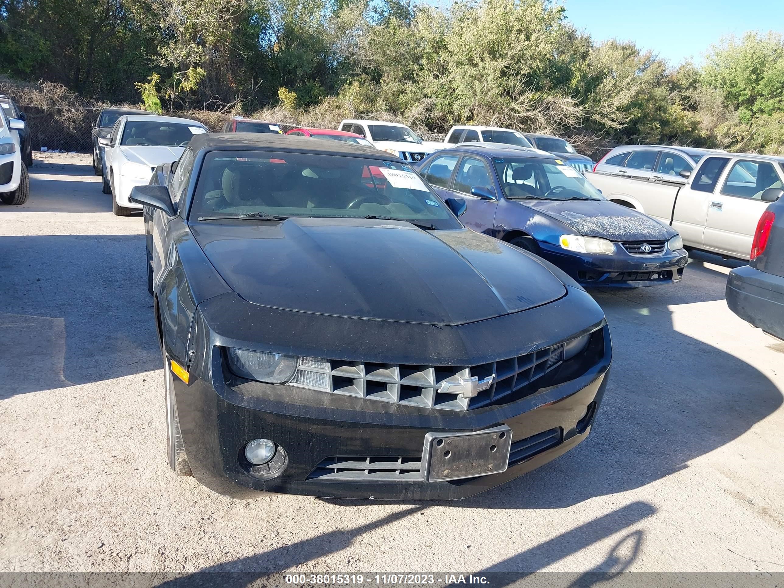 chevrolet camaro 2011 2g1fb3dd5b9192116