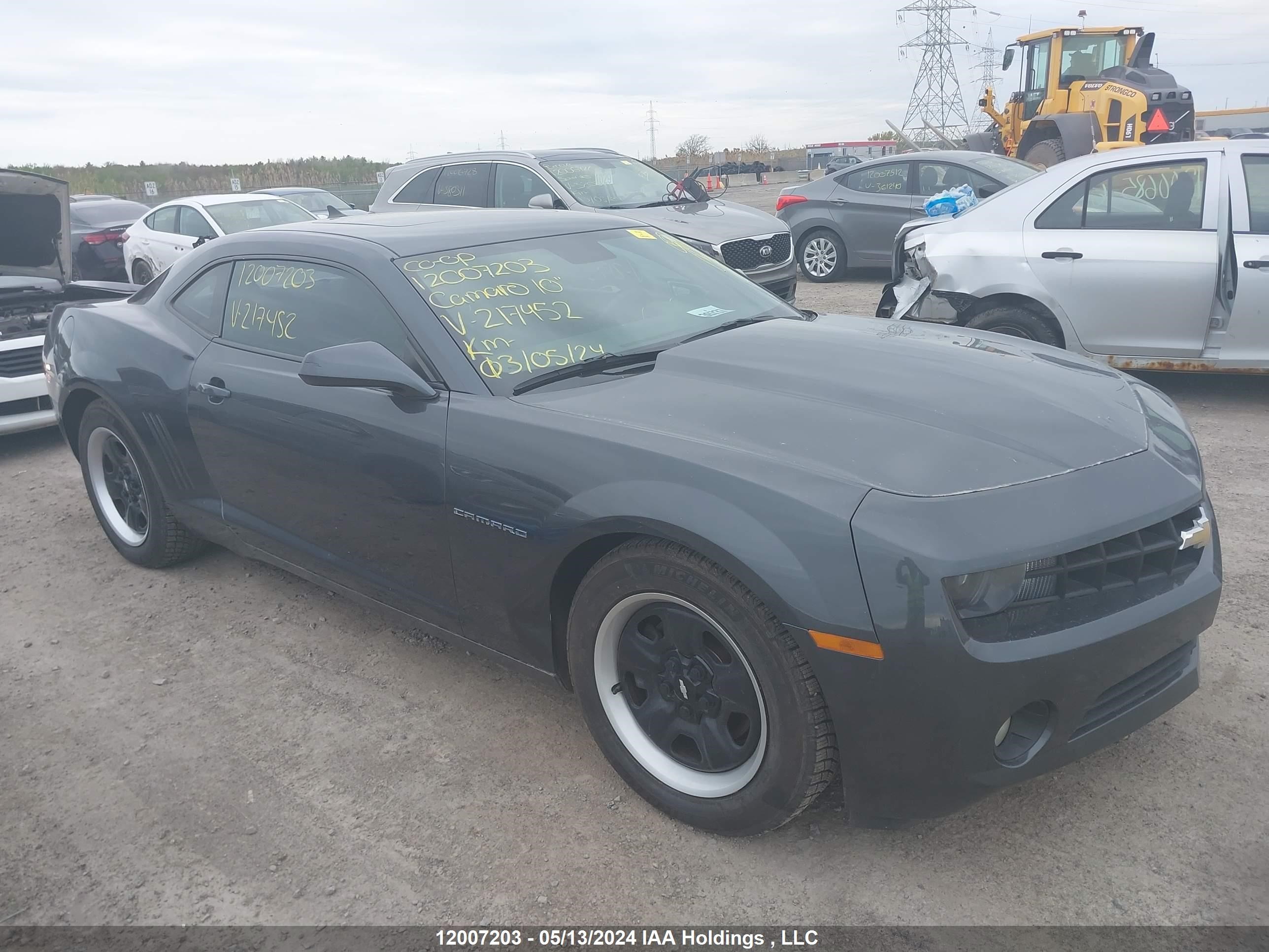 chevrolet camaro 2010 2g1fc1ev6a9217452