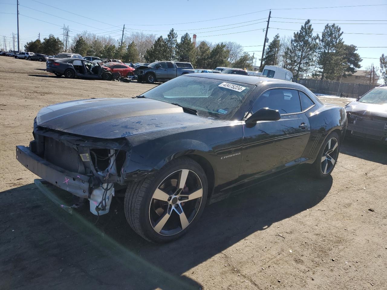 chevrolet camaro 2012 2g1fe1e30c9204613