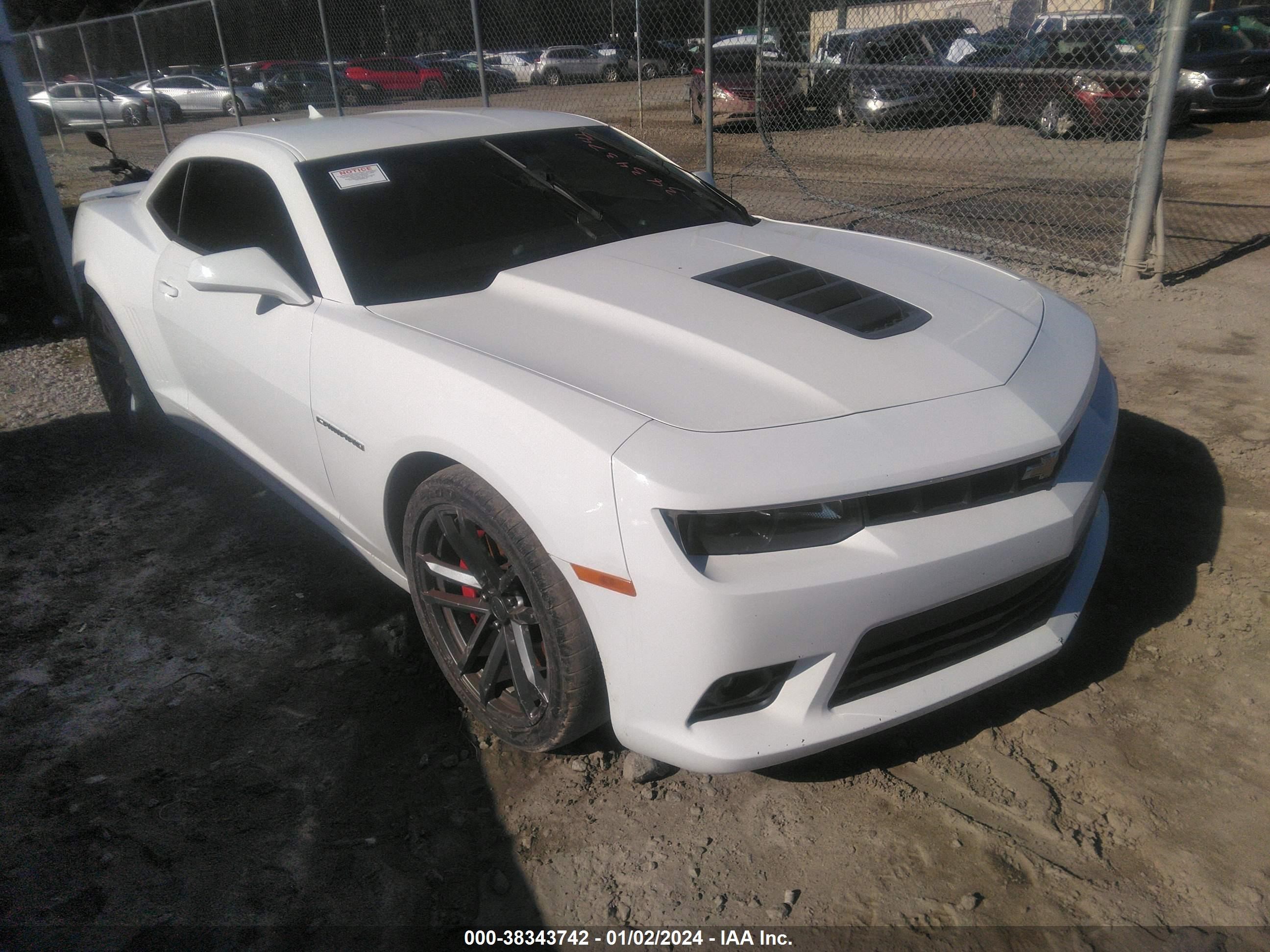 chevrolet camaro 2015 2g1fh1ej5f9257012