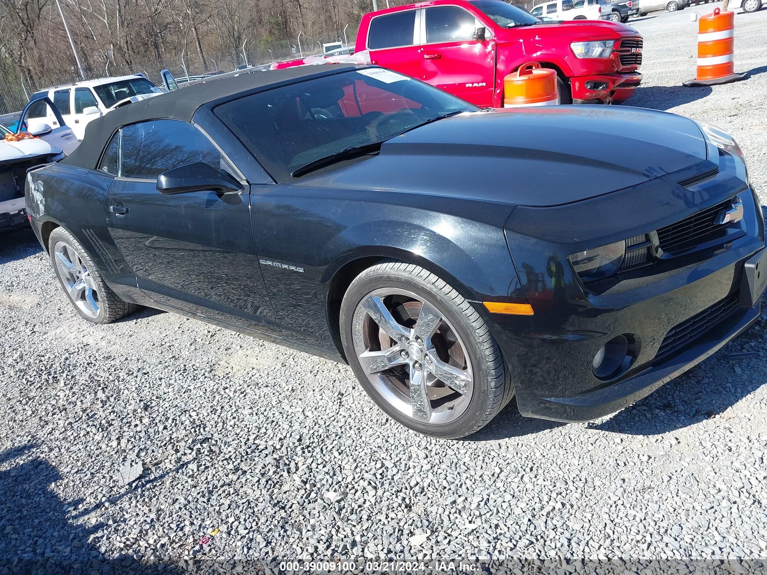 chevrolet camaro 2011 2g1fk3dj8b9206337