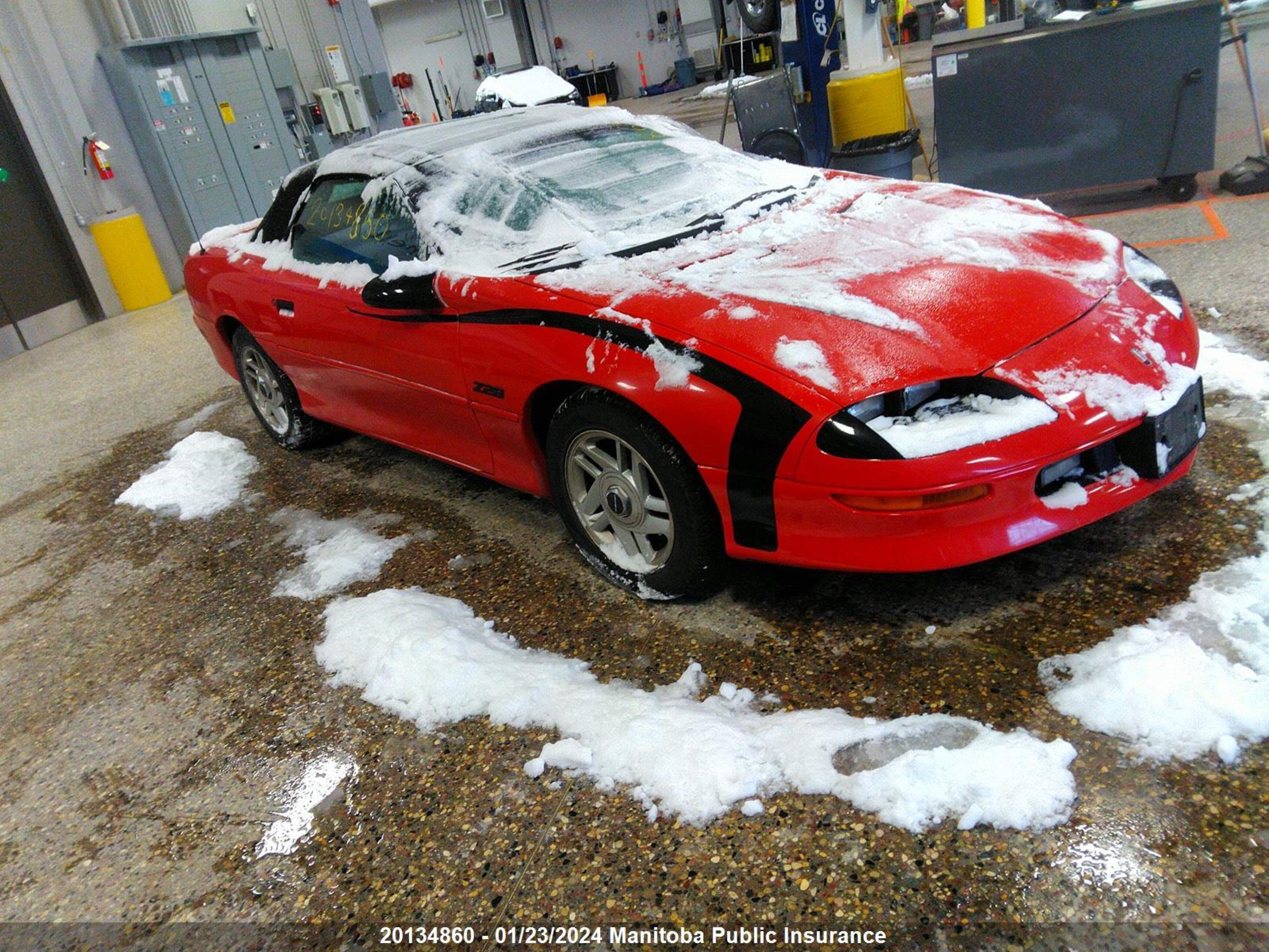 chevrolet camaro 1995 2g1fp32p4s2199355