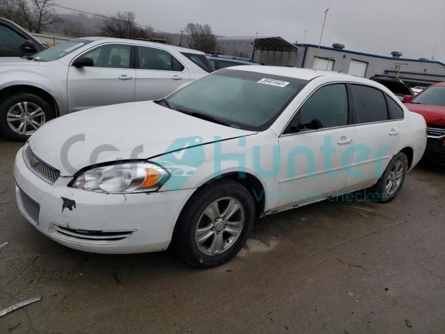 chevrolet impala limited 2014 2g1wa5e30e1125284