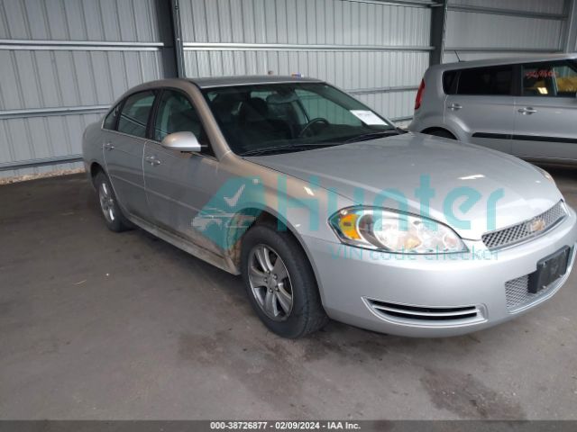chevrolet impala limited 2014 2g1wa5e33e1188511