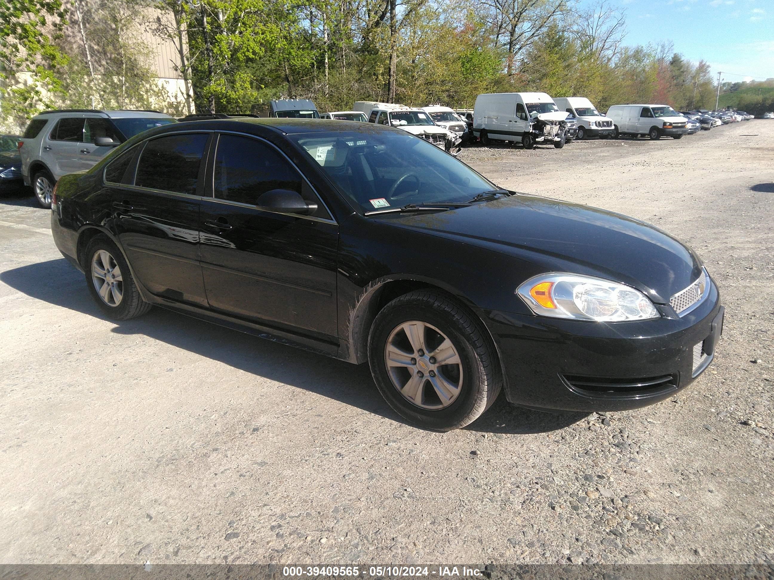 chevrolet impala 2016 2g1wa5e35g1111190