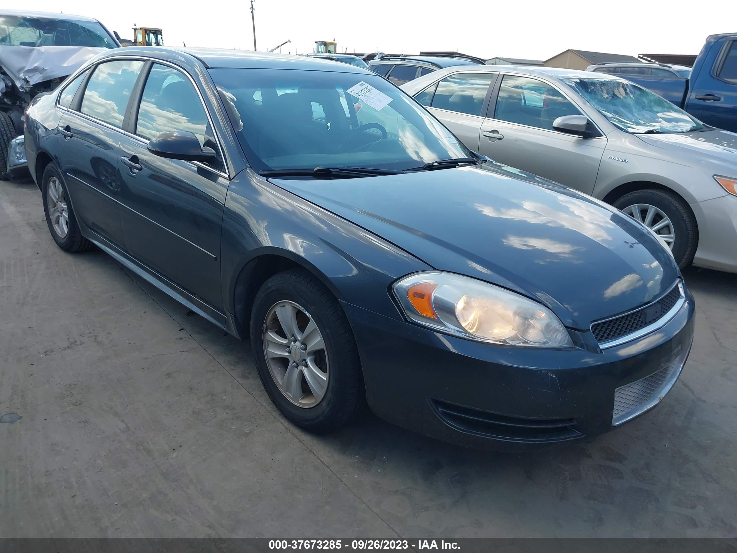 chevrolet impala 2012 2g1wa5e38c1286978