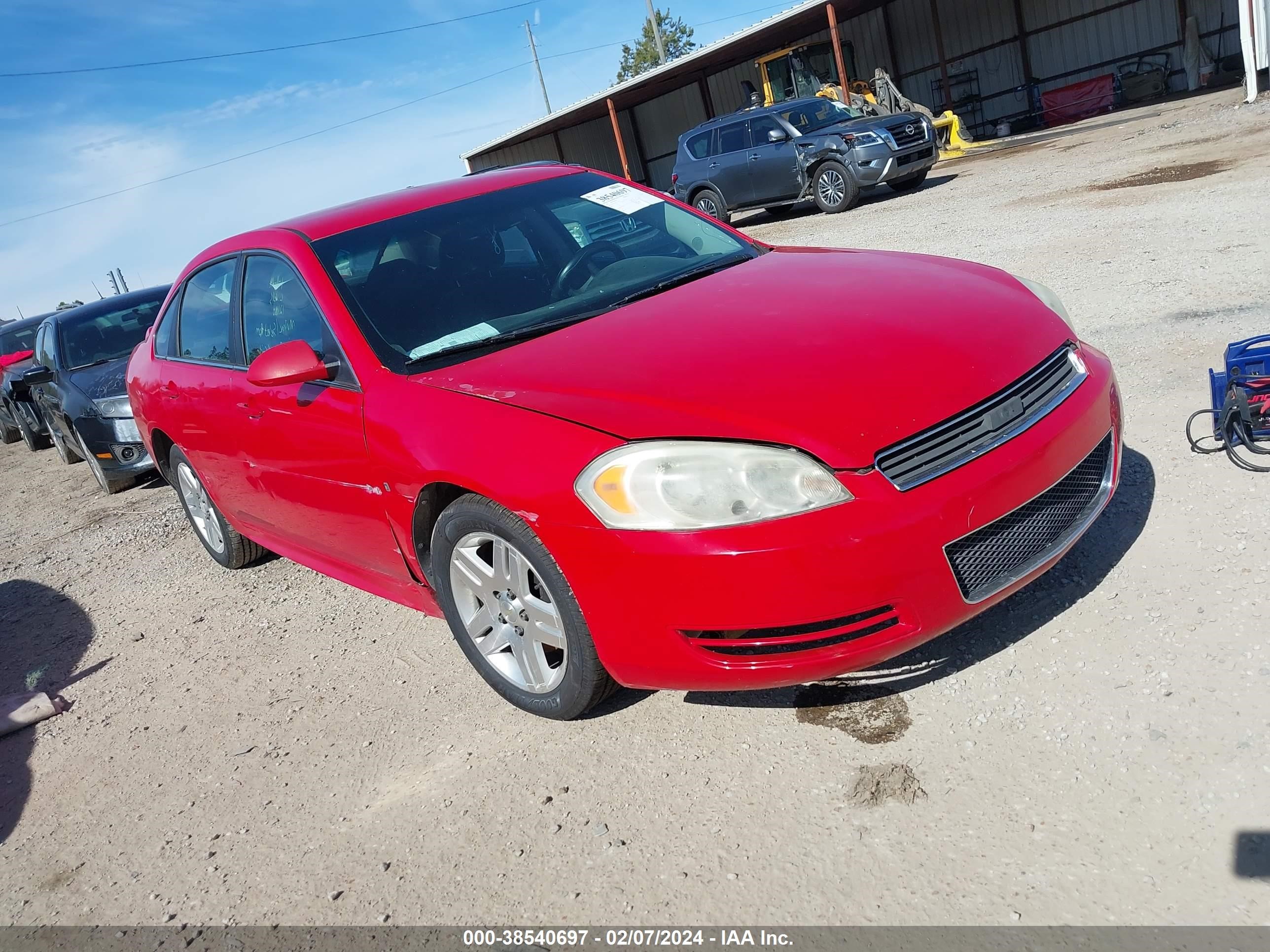 chevrolet impala 2010 2g1wa5ekxa1121180