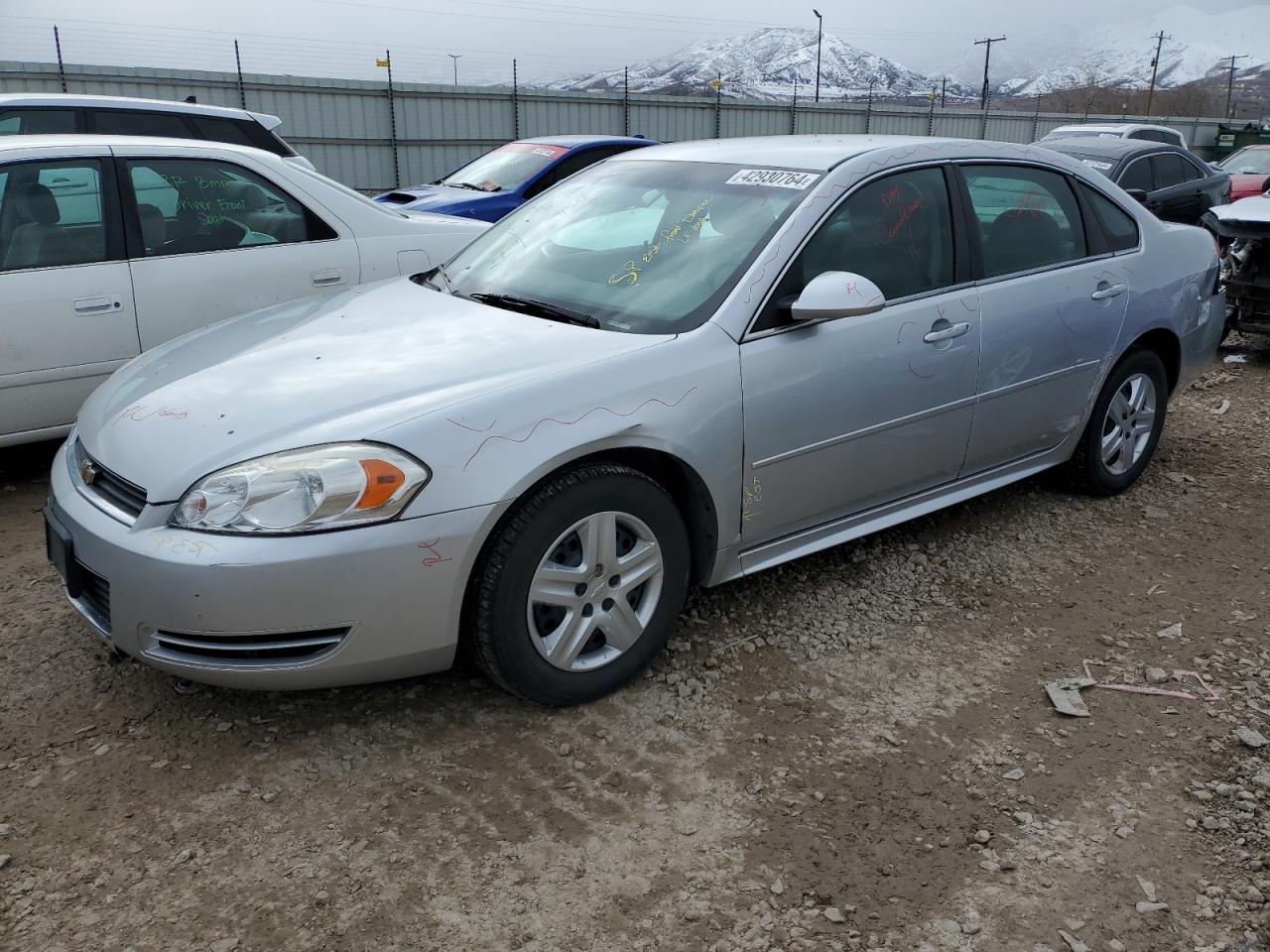 chevrolet impala 2010 2g1wa5en7a1231484